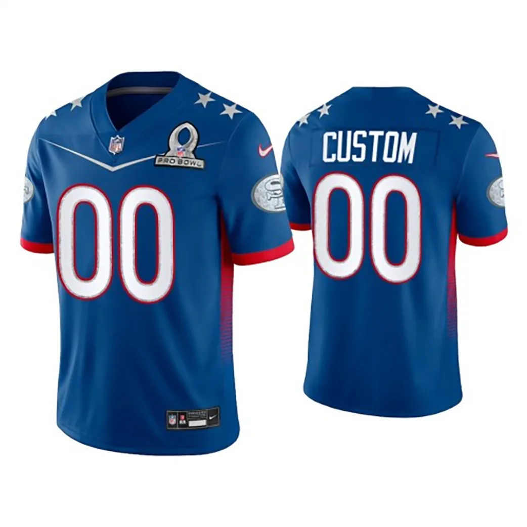 49ers Pro Bowl Custom Jersey - All Stitched