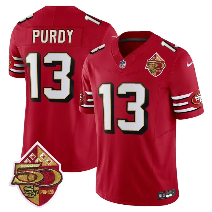 Brock Purdy San Francisco 49ers 1996 Throwback Jersey - All Stitched