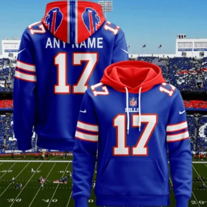 Buffalo Bills Pullover Custom Hoodie - All Stitched