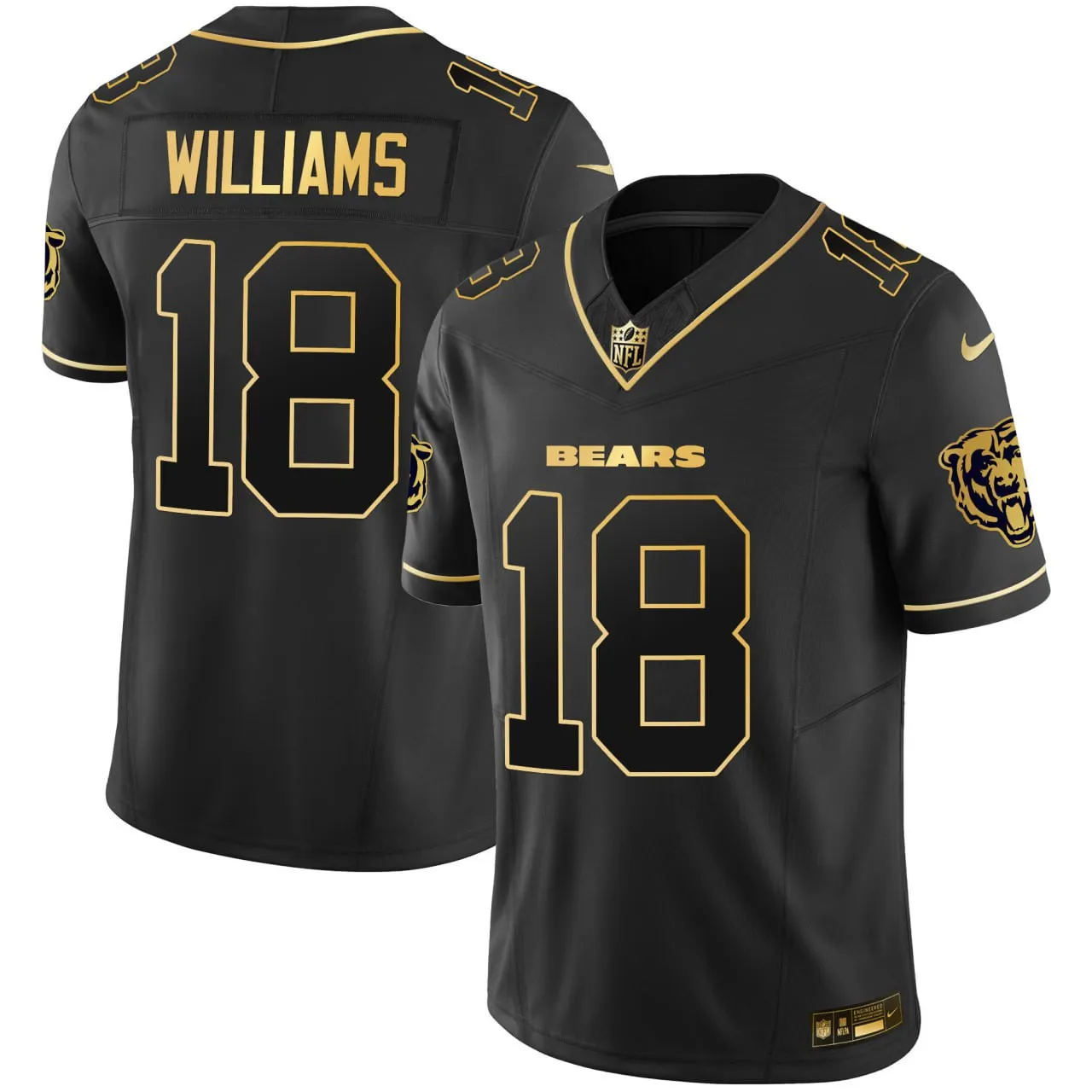 Caleb Williams Chicago Bears Jersey - All Stitched