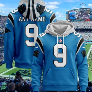 Carolina Panthers Pullover Custom Hoodie - All Stitched