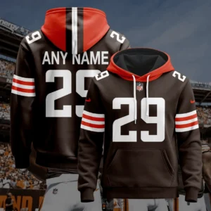 Cleveland Browns Pullover Custom Hoodie - All Stitched