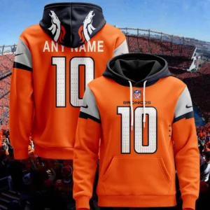 Denver Broncos Pullover Custom Hoodie - All Stitched