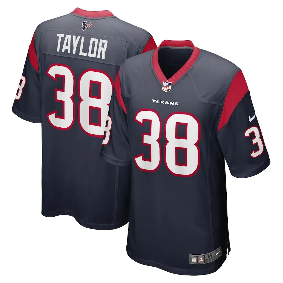 J.J. Taylor Houston Texans Jersey - All Stitched