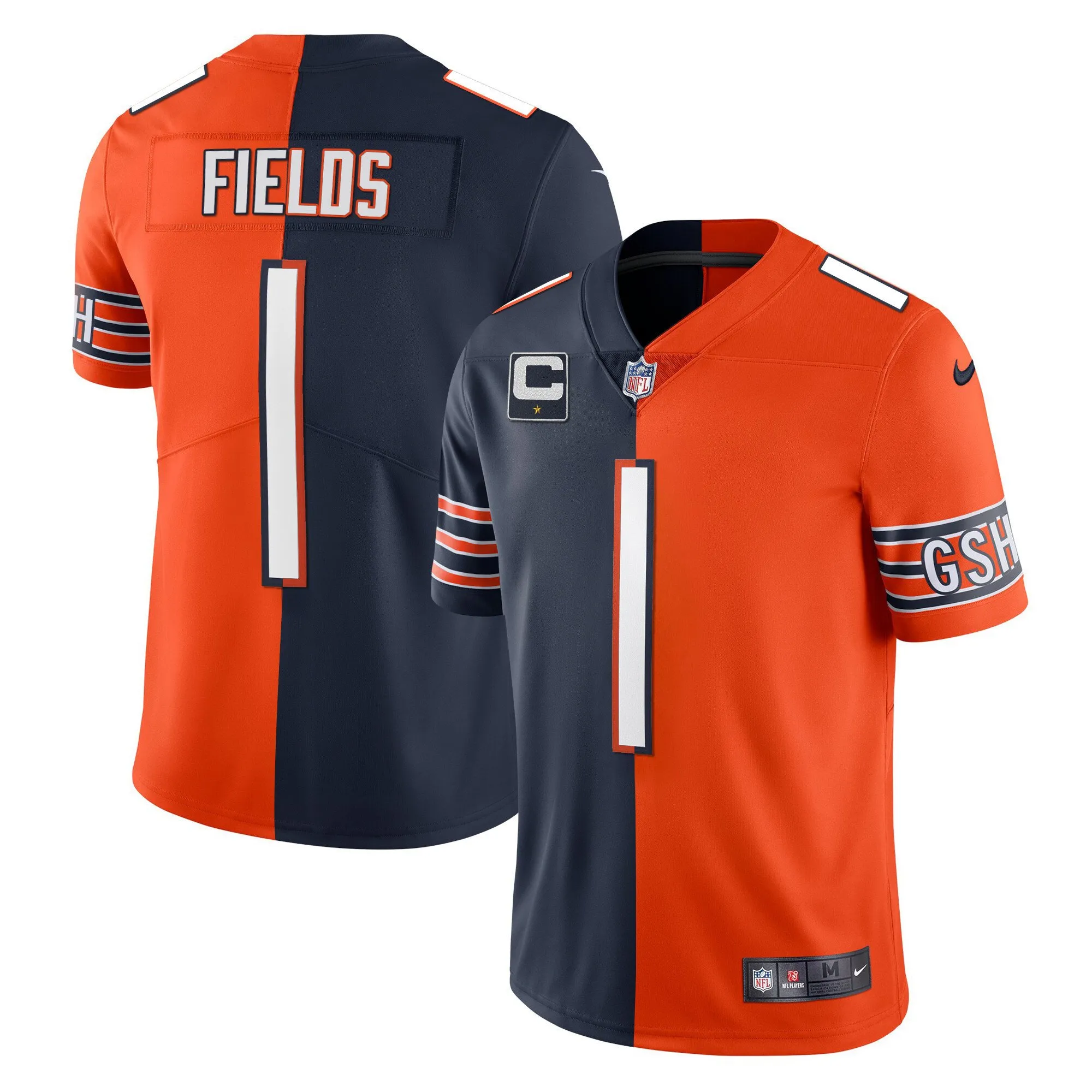 Men's Bears Split Jersey - All Stitched