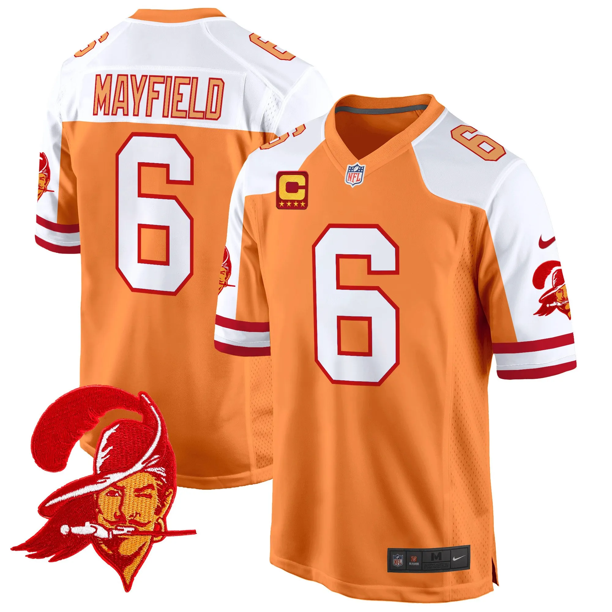 Men's Tampa Bay Buccaneers Throwback Game Jersey - All Stitched