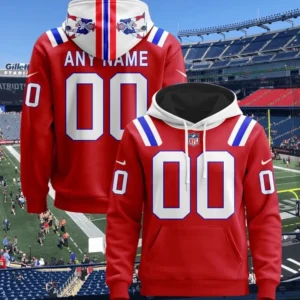 New England Patriots Pullover Custom Hoodie - All Stitched