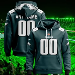 Philadelphia Eagles Pullover Custom Hoodie - All Stitched