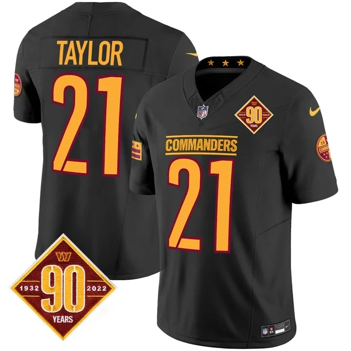 Sean Taylor Washington Commanders Black Jersey - All Stitched