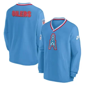 Tennessee Titans Oilers Throwback Oilers Jacket