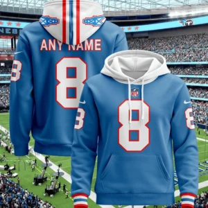 Tennessee Titans Pullover Custom Hoodie V2 - All Stitched