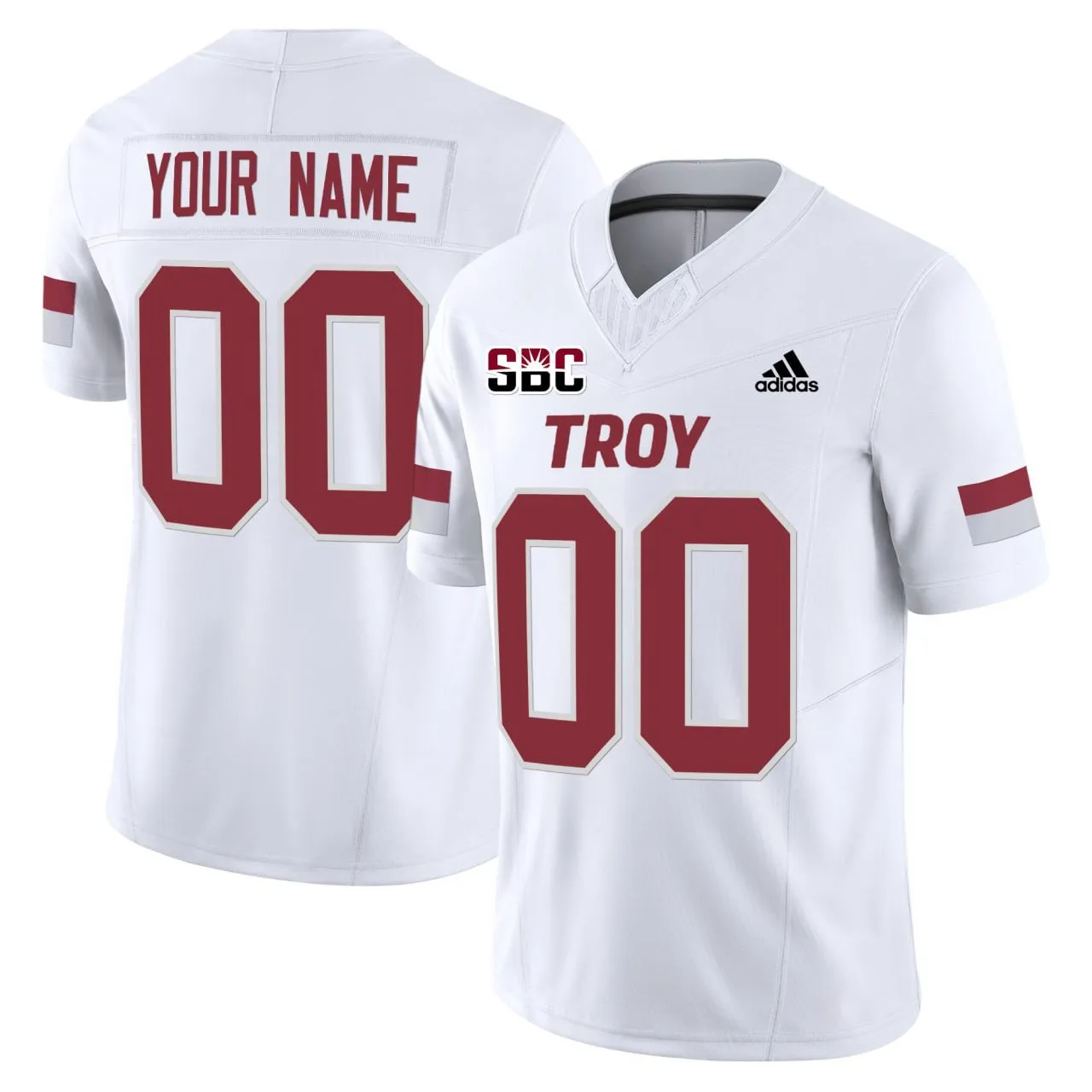 Troy University Vapor Limited Custom Jersey - All Stitched