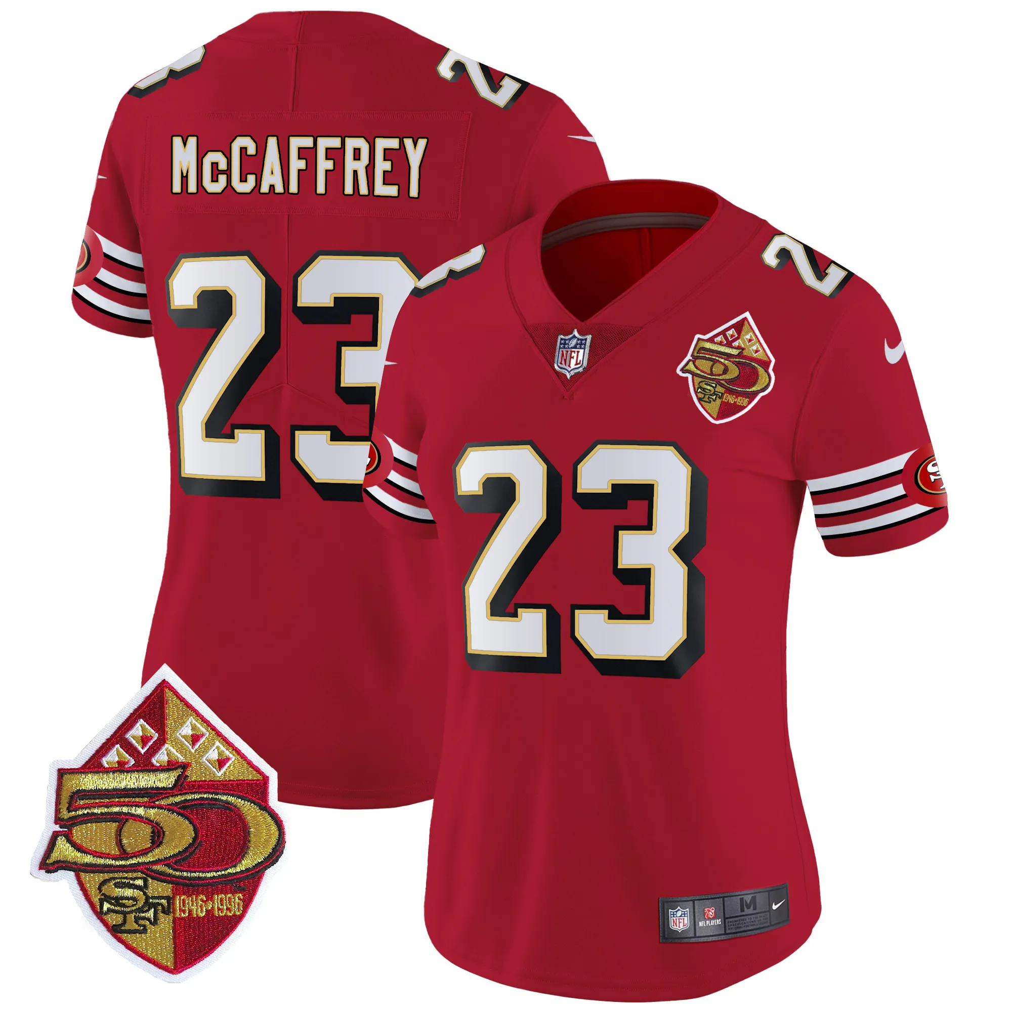 Women's 49ers 1996 Throwback Vapor Limited Jersey - All Stitched