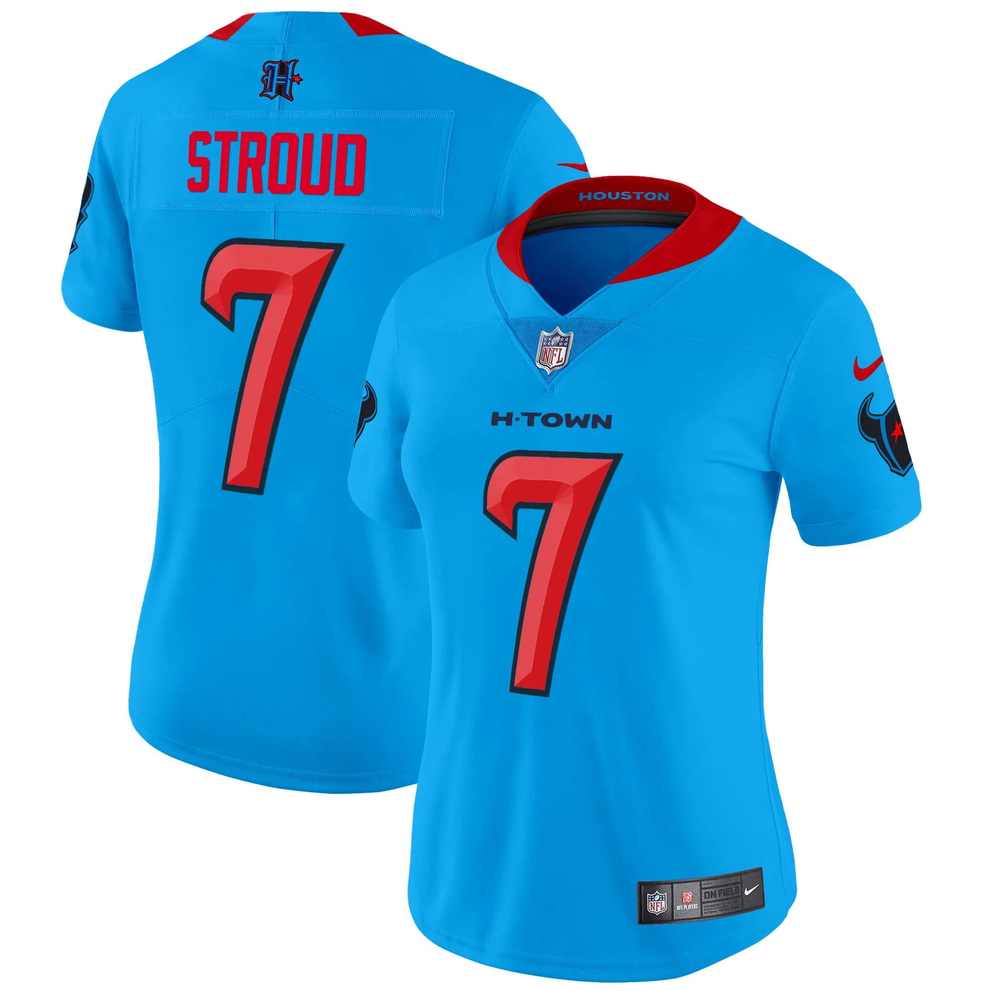 Women's Houston Texans 2024 Vapor Limited Jersey V2 - All Stitched
