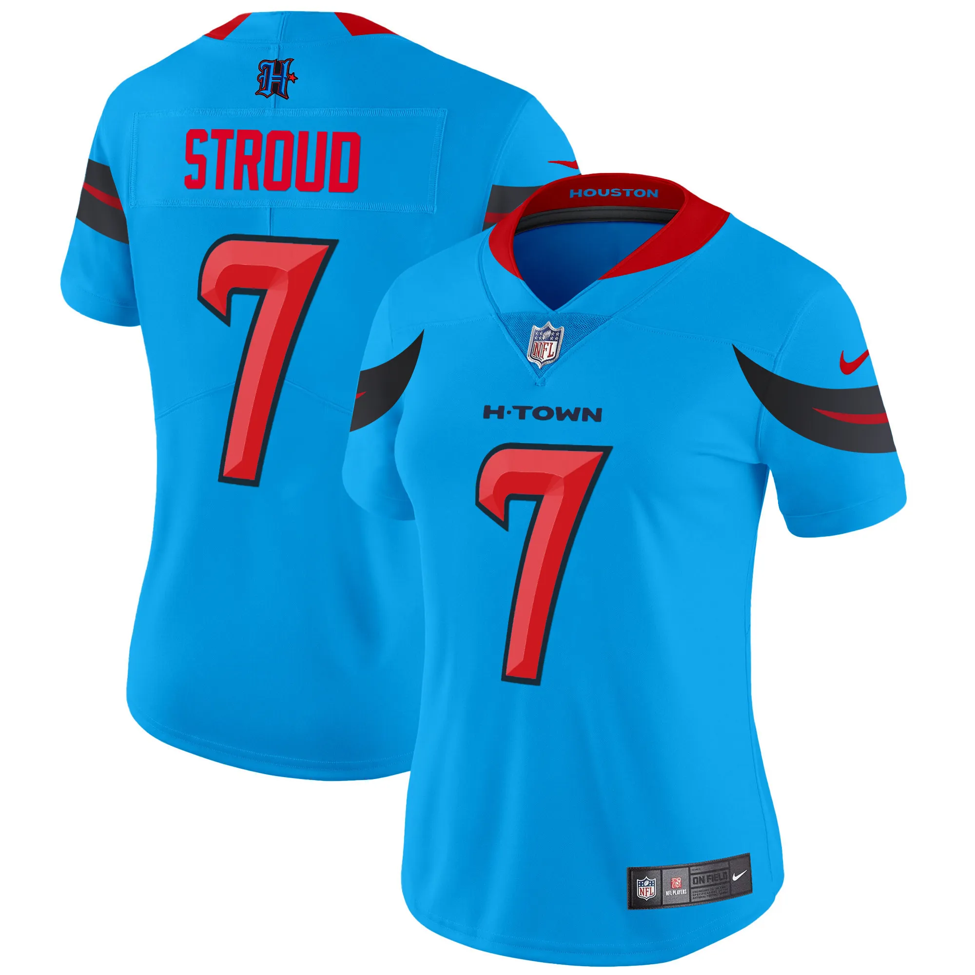Women's Houston Texans 2024 Vapor Limited Jersey V3 - All Stitched