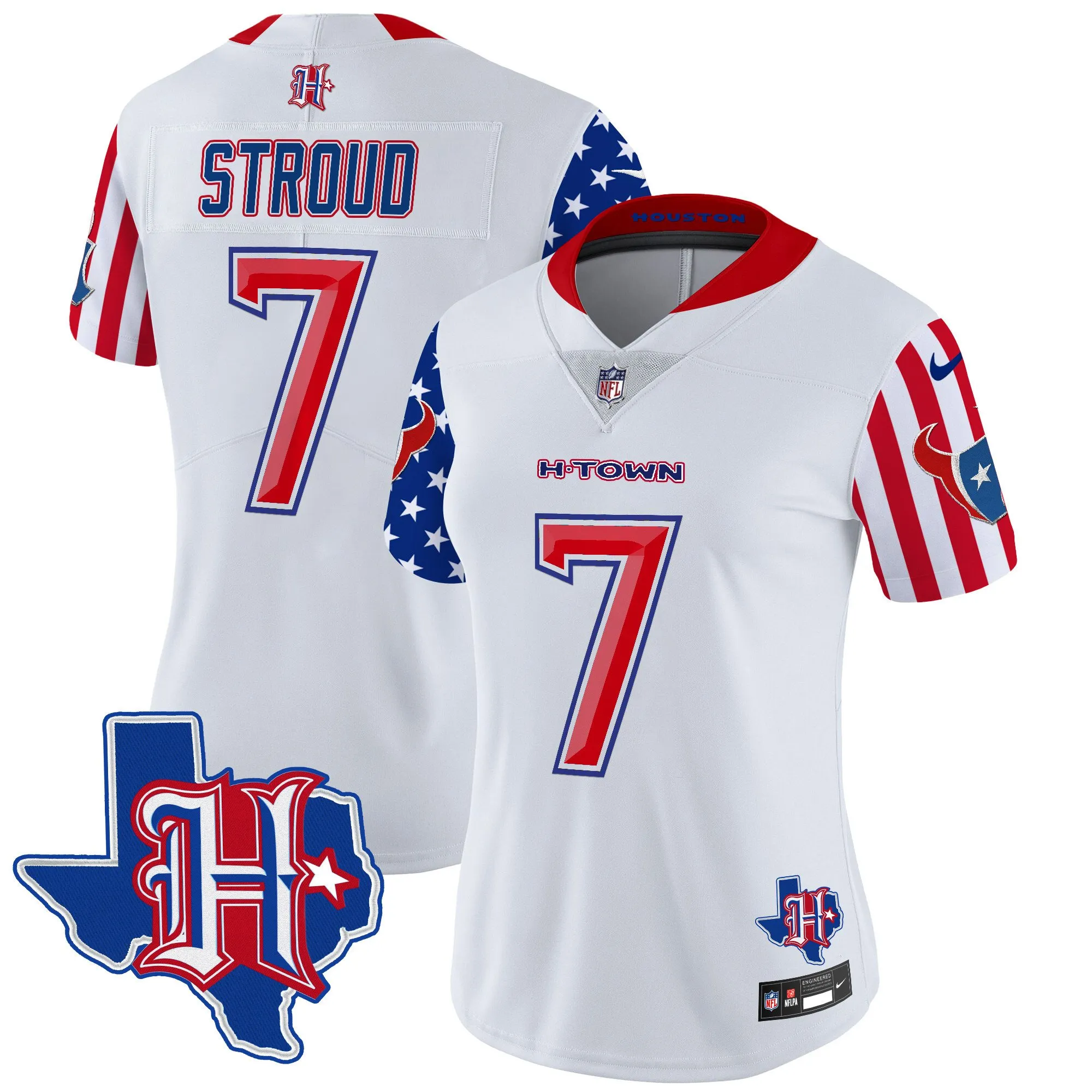 Women's Houston Texans American Style Vapor Limited Jersey - All Stitched