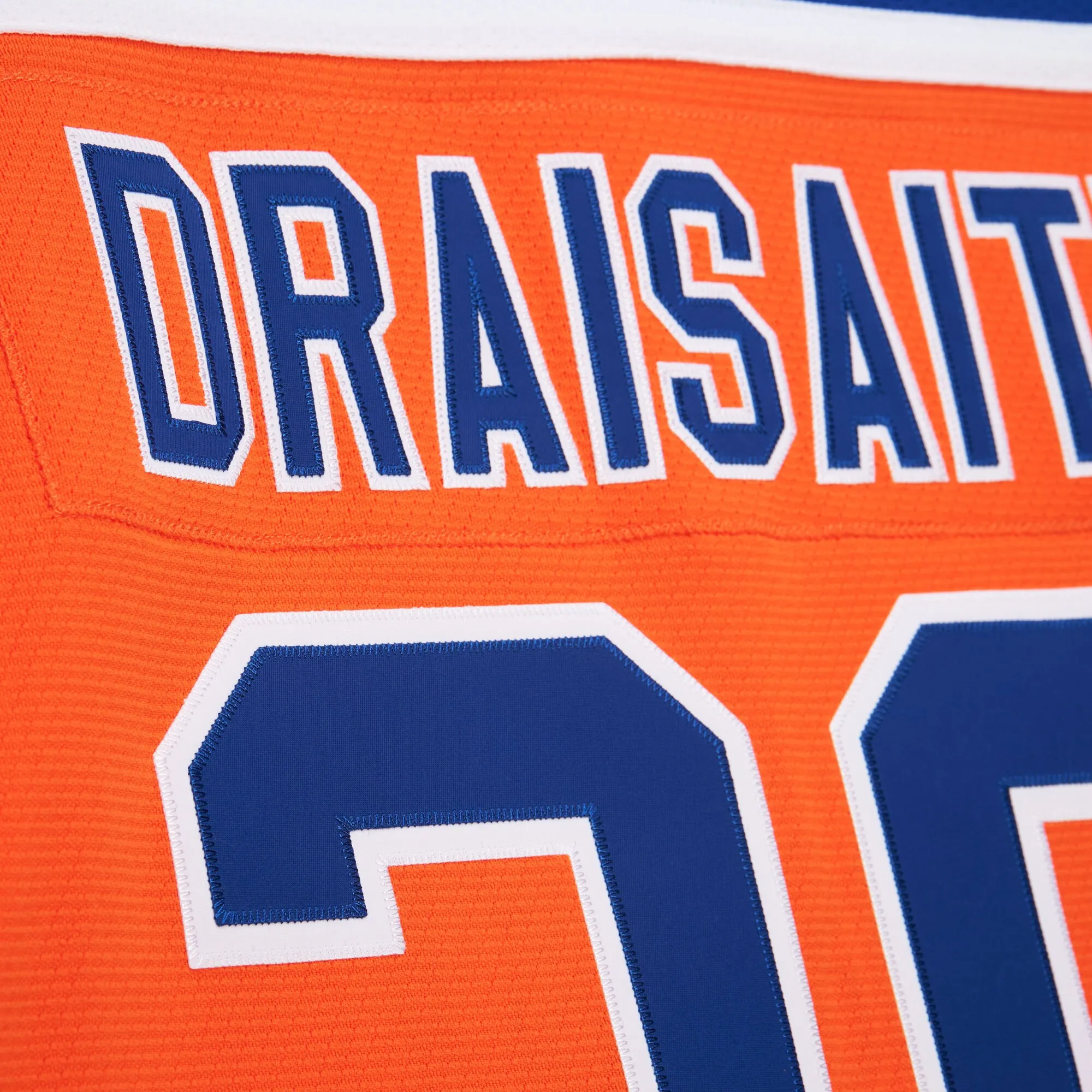 Leon Draisaitl Edmonton Oilers Mitchell & Ness Power Play Jersey - Orange
