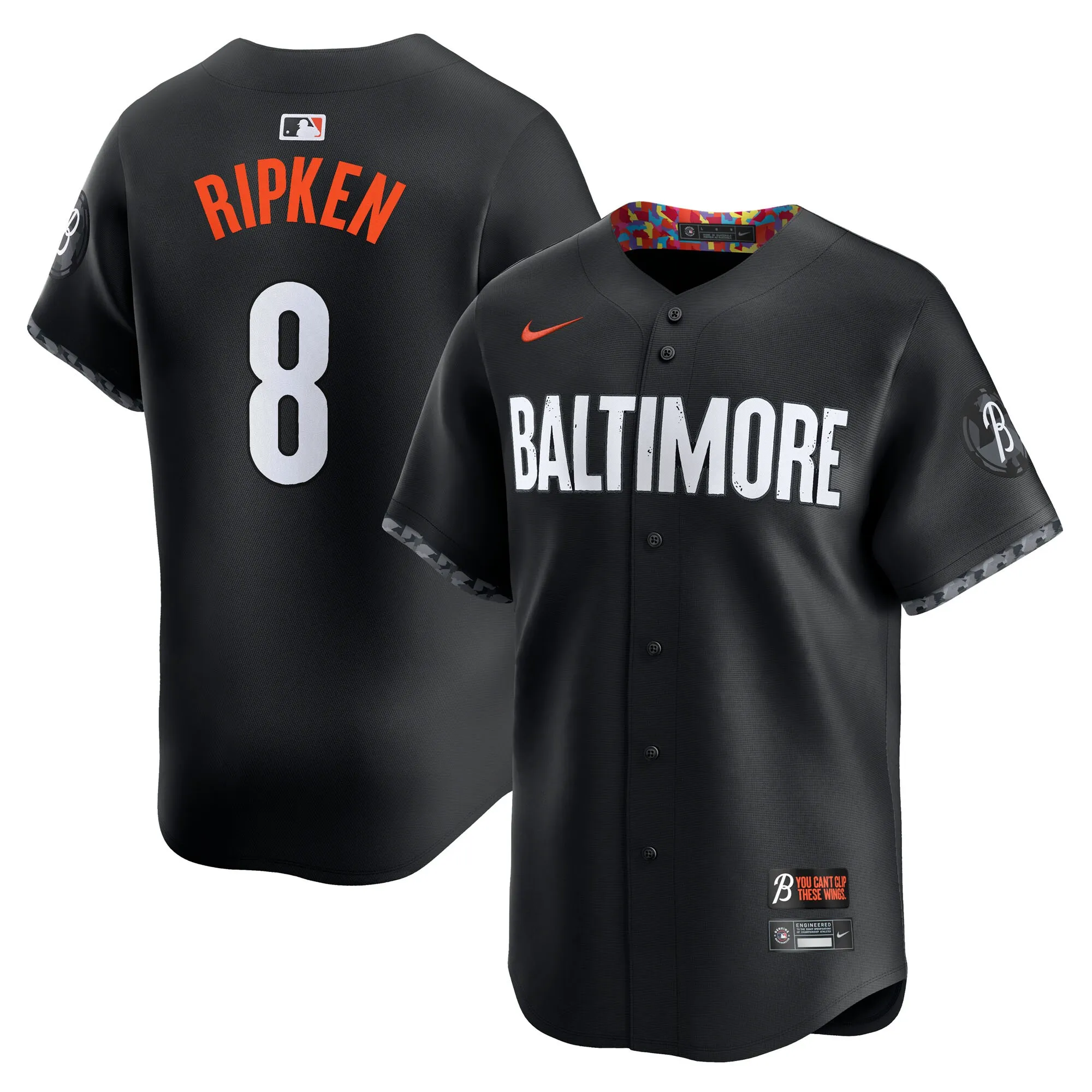 Cal Ripken Jr. Baltimore Orioles Nike City Connect Limited Jersey - Black