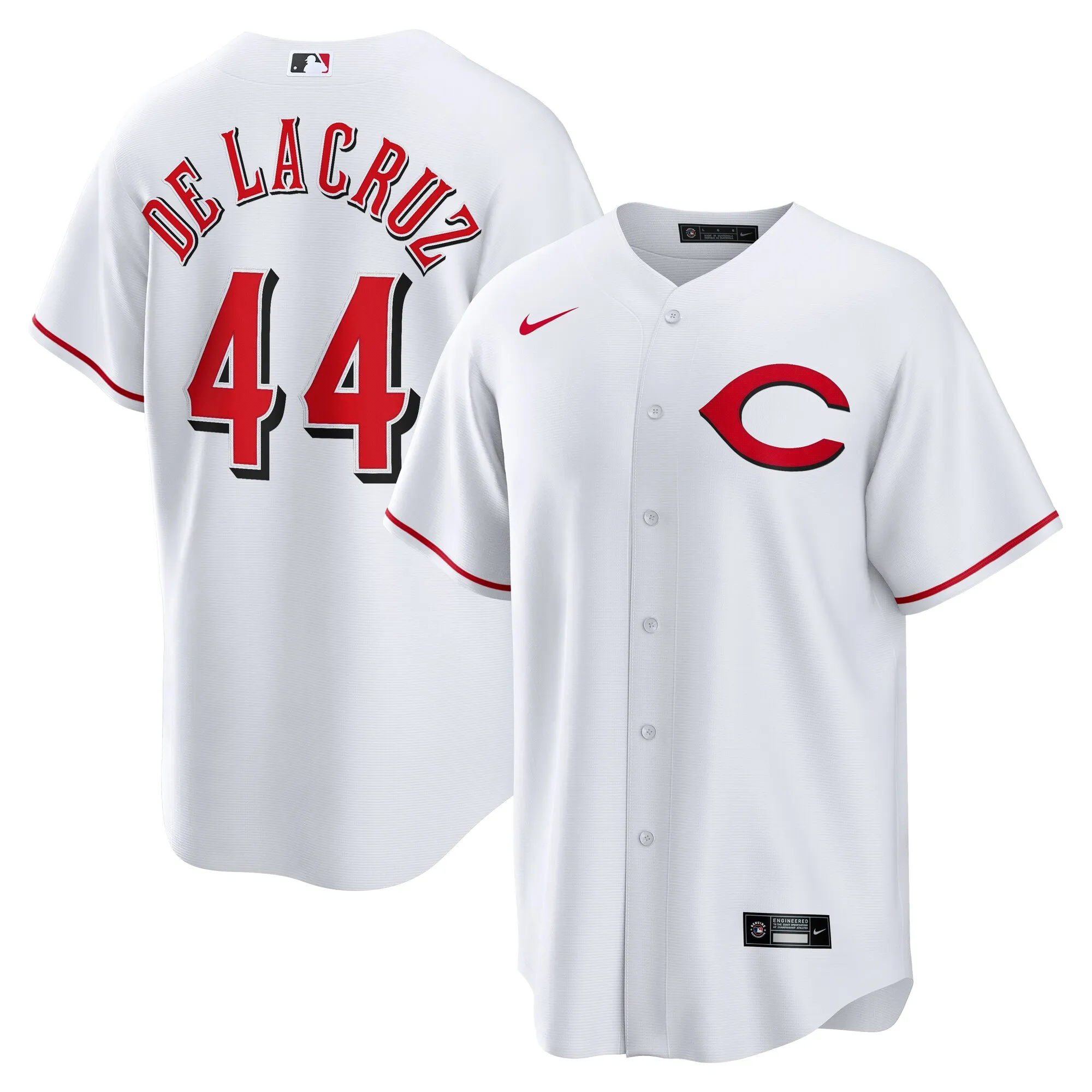 Elly De La Cruz Cincinnati Reds Nike Alternate 2 Replica Jersey - White