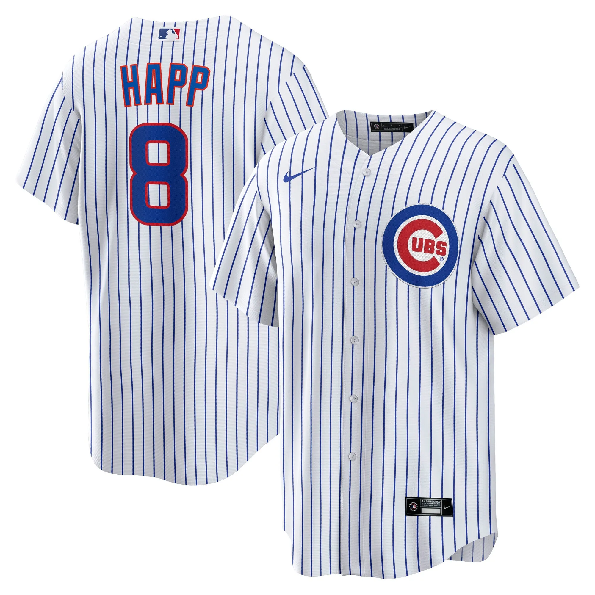 Ian Happ Chicago Cubs Nike Home Replica Player Jersey - White