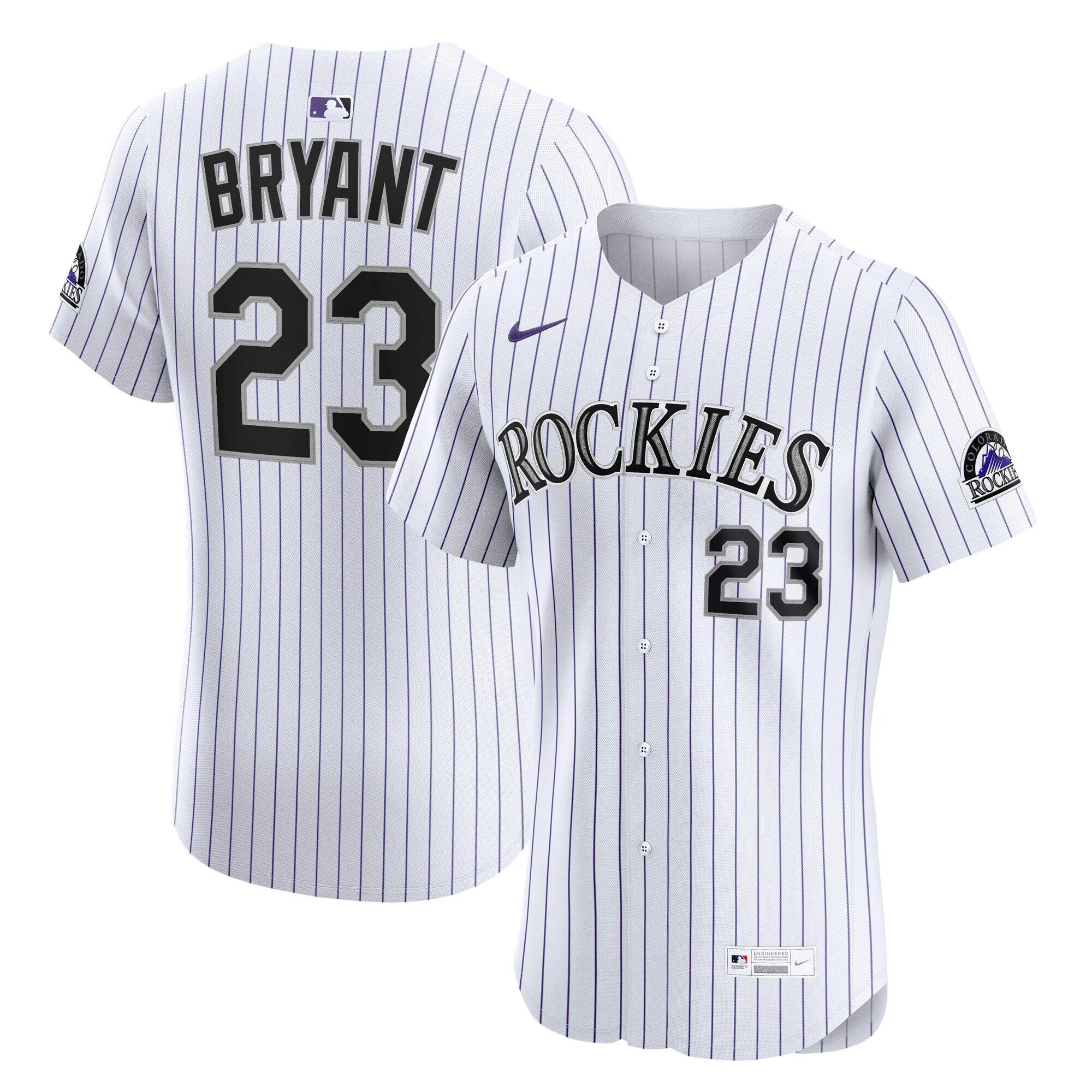 Kris Bryant Colorado Rockies Nike Home ElitePlayer Jersey - White