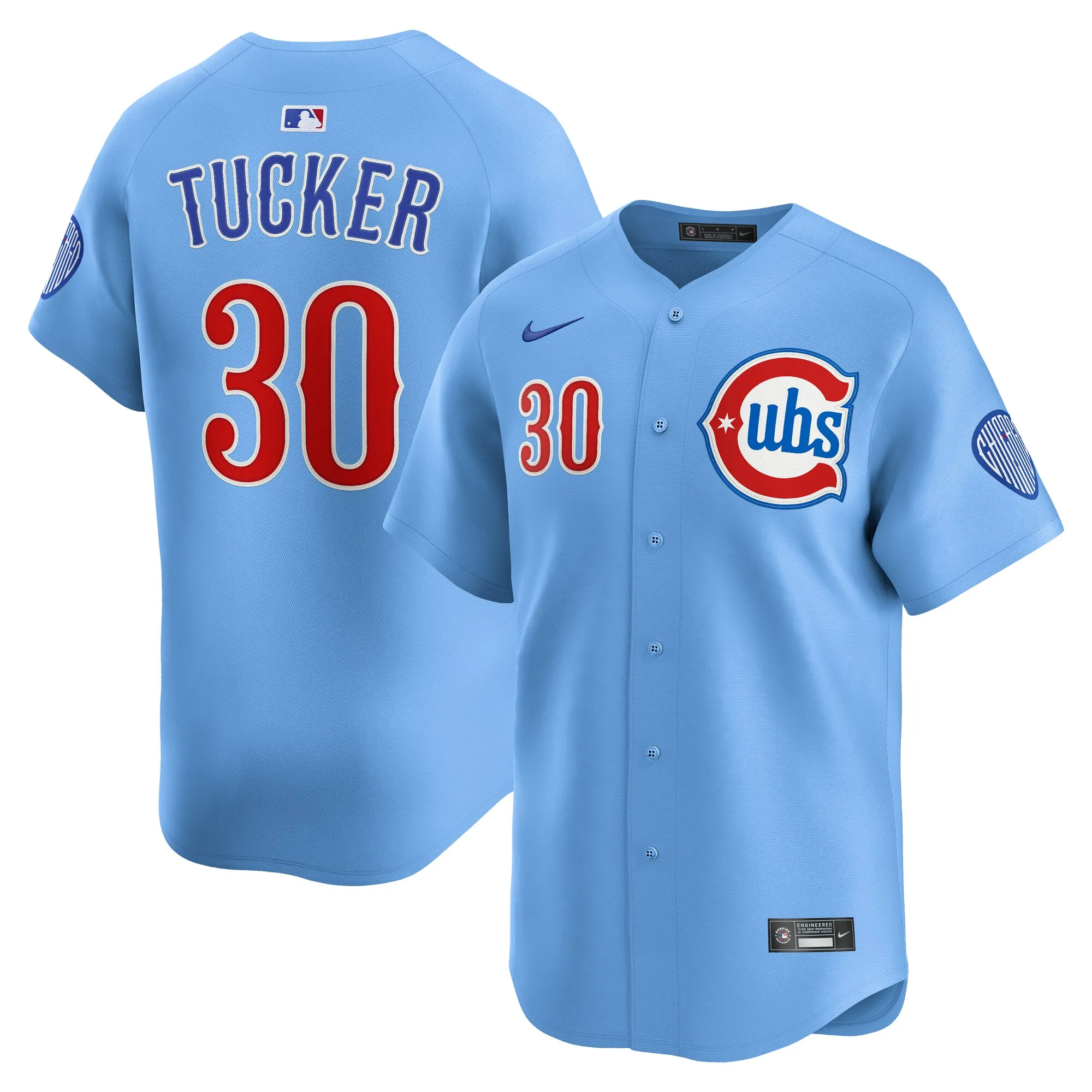 Kyle Tucker Chicago Cubs Nike Alternate Limited Player Jersey - Light Blue
