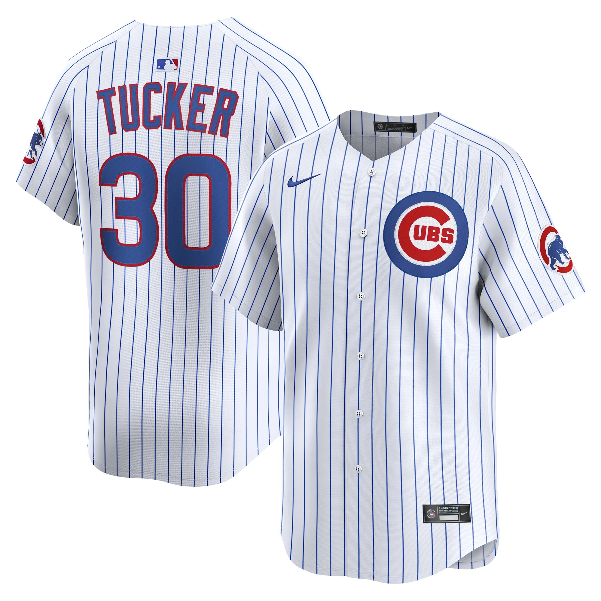 Kyle Tucker Chicago Cubs Nike Home Limited Player Jersey - White
