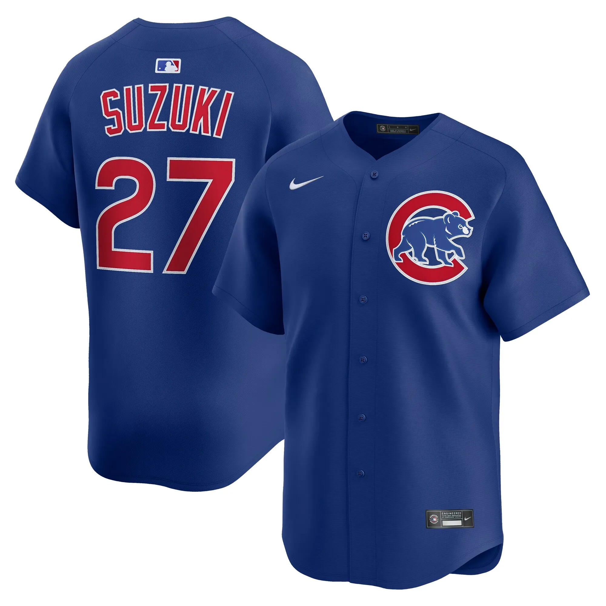 Seiya Suzuki Chicago Cubs Nike Alternate Limited Jersey - Royal
