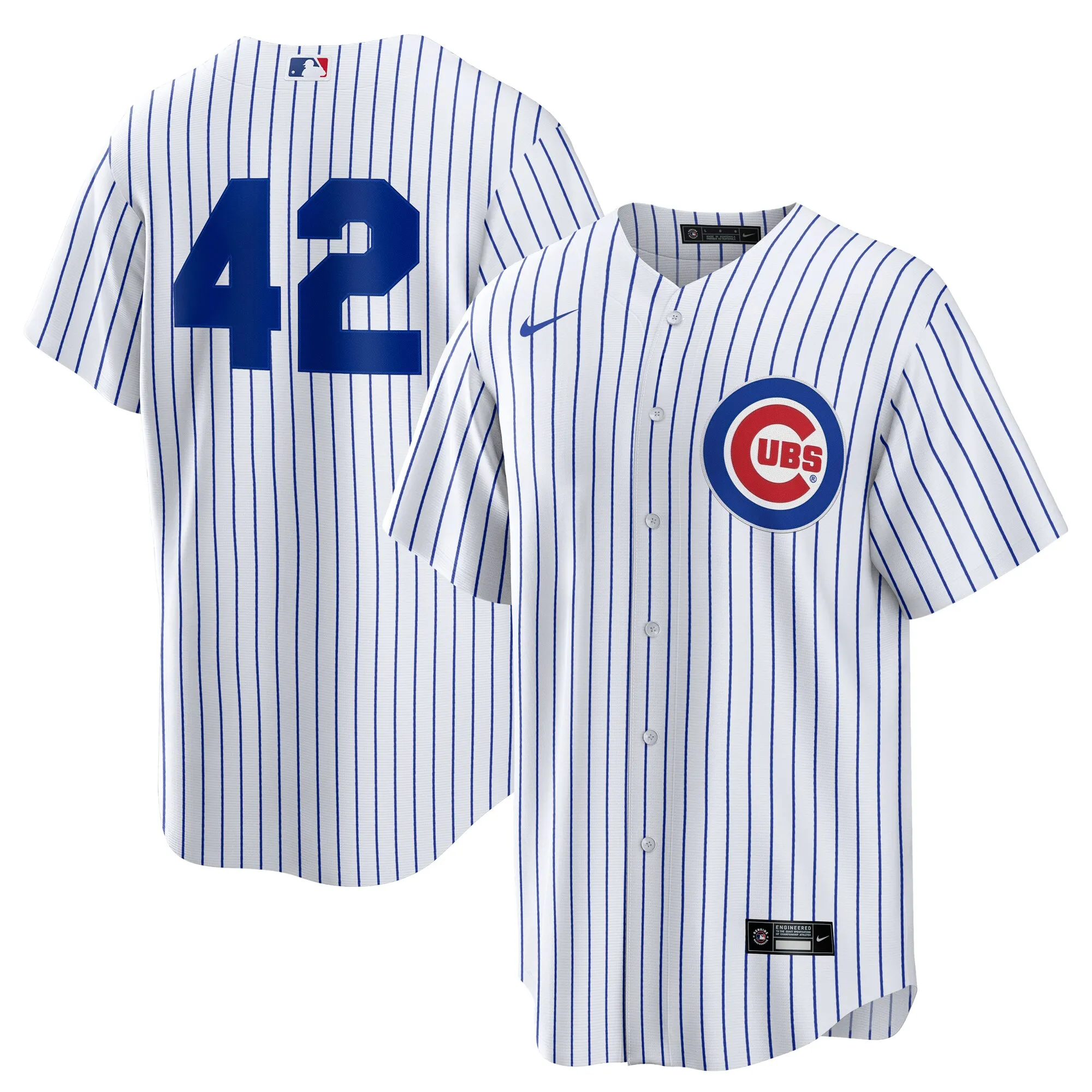 Chicago Cubs Nike Home 2025 Jackie Robinson Day Replica Jersey - White