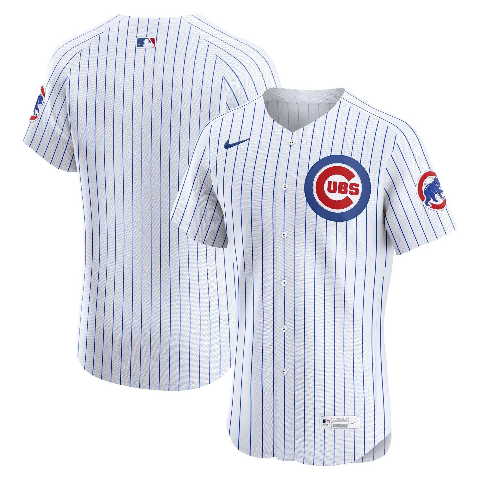 Chicago Cubs Nike Home Elite Jersey - White