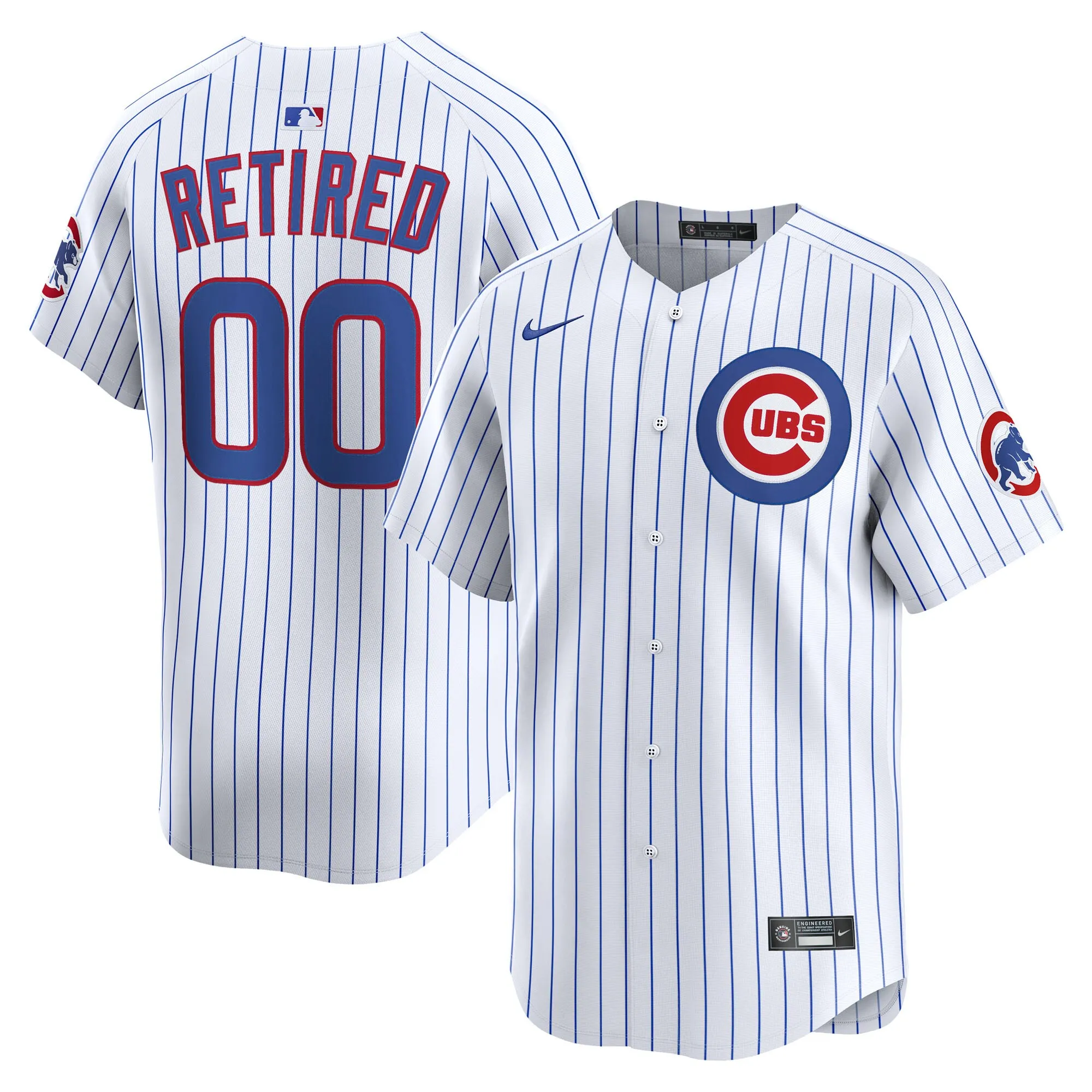 Chicago Cubs Nike Home Limited Pick-A-Player Retired Roster Jersey - White