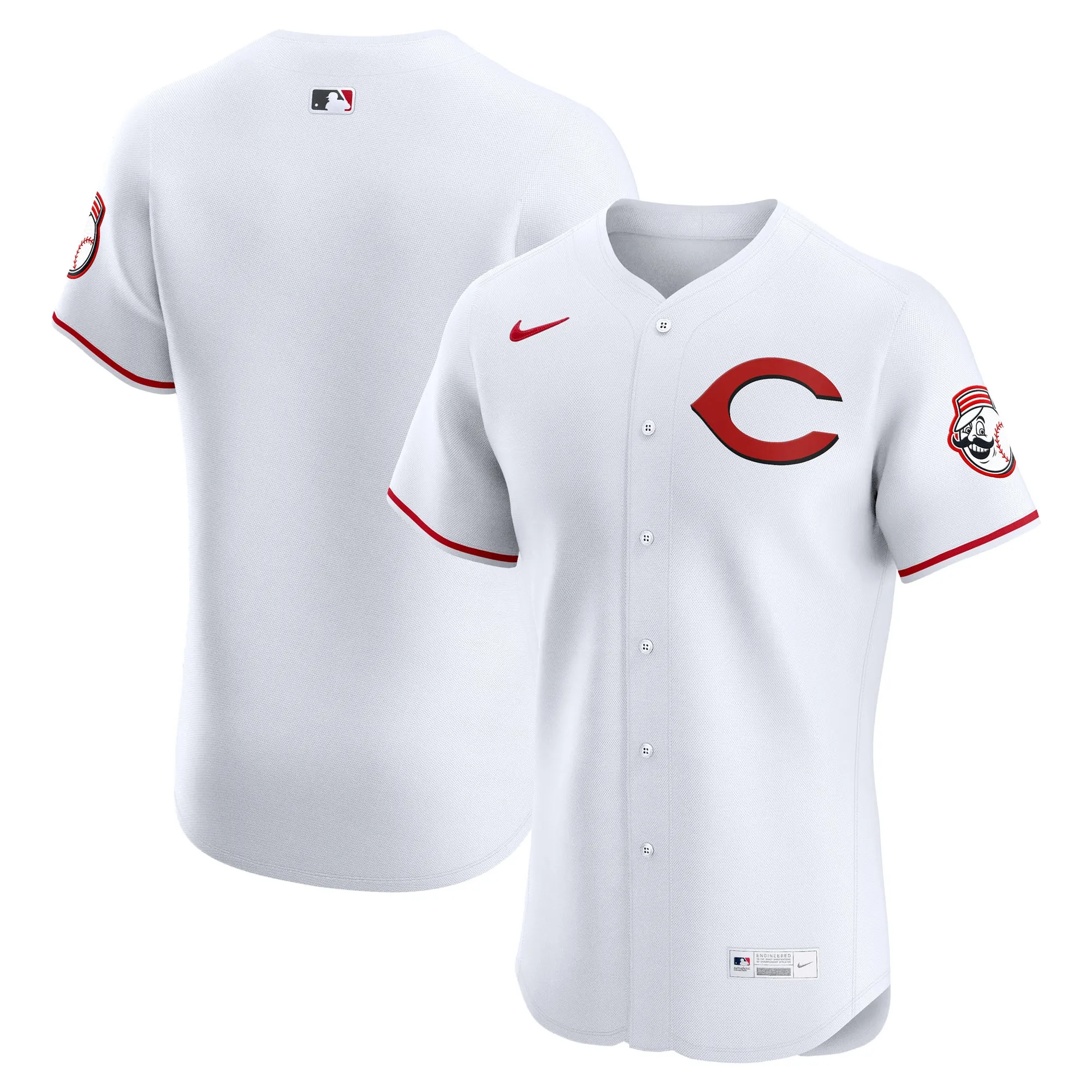 Cincinnati Reds Nike Alternate 2 Elite Jersey - White