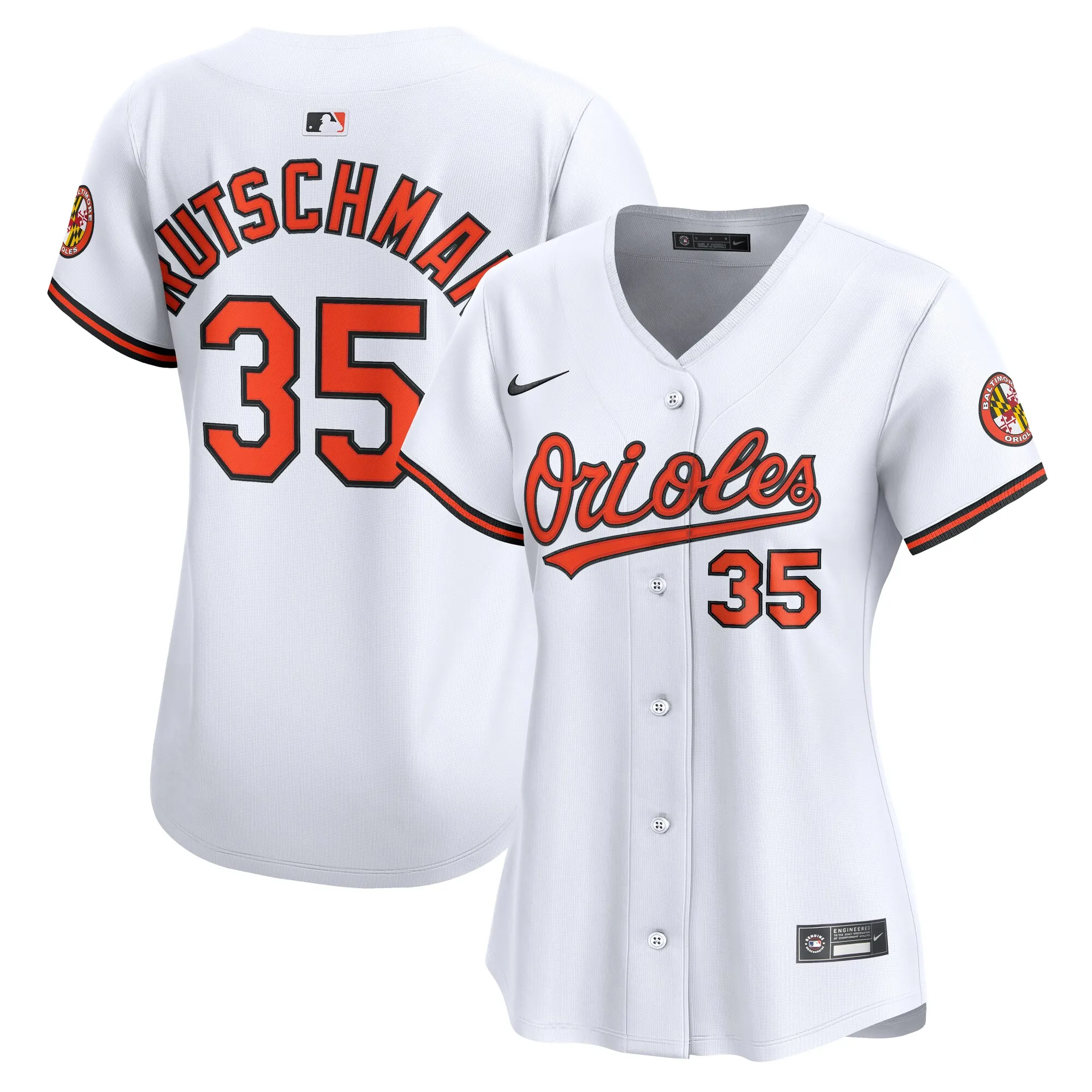 Adley Rutschman Baltimore Orioles Nike Women's Home Limited Player Jersey – White
