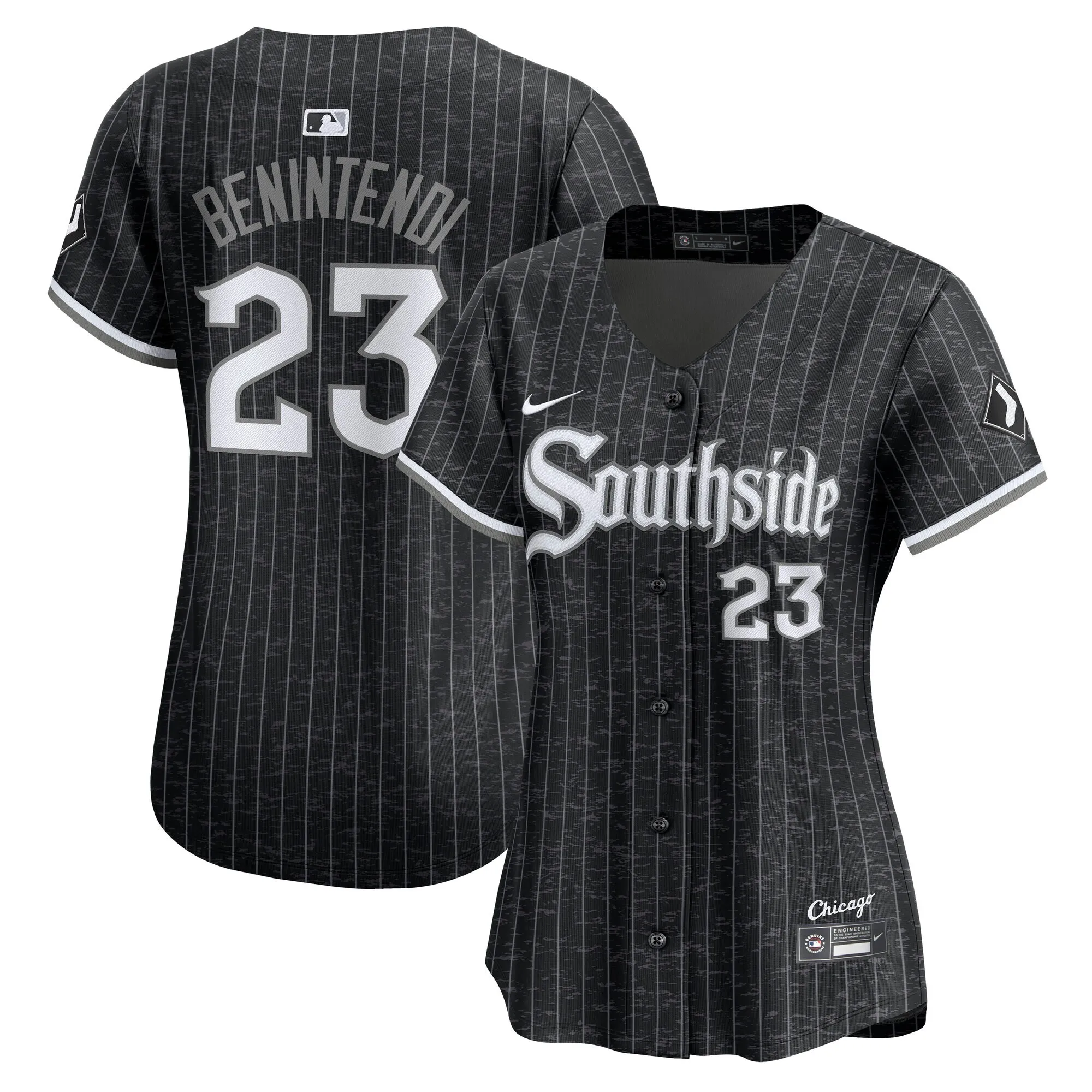 Andrew Benintendi Chicago White Sox Nike Women's City Connect Limited Jersey - Black