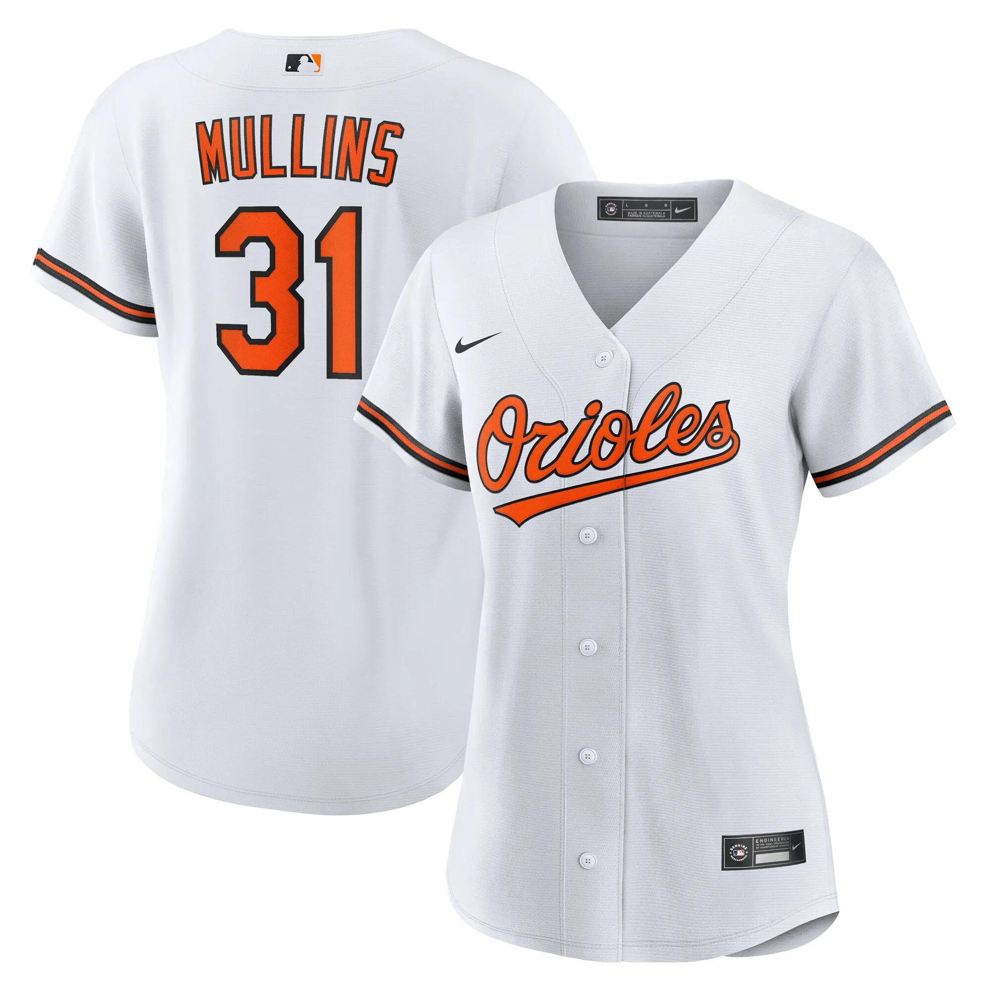 Cedric Mullins Baltimore Orioles Nike Women's Home Replica Jersey - White