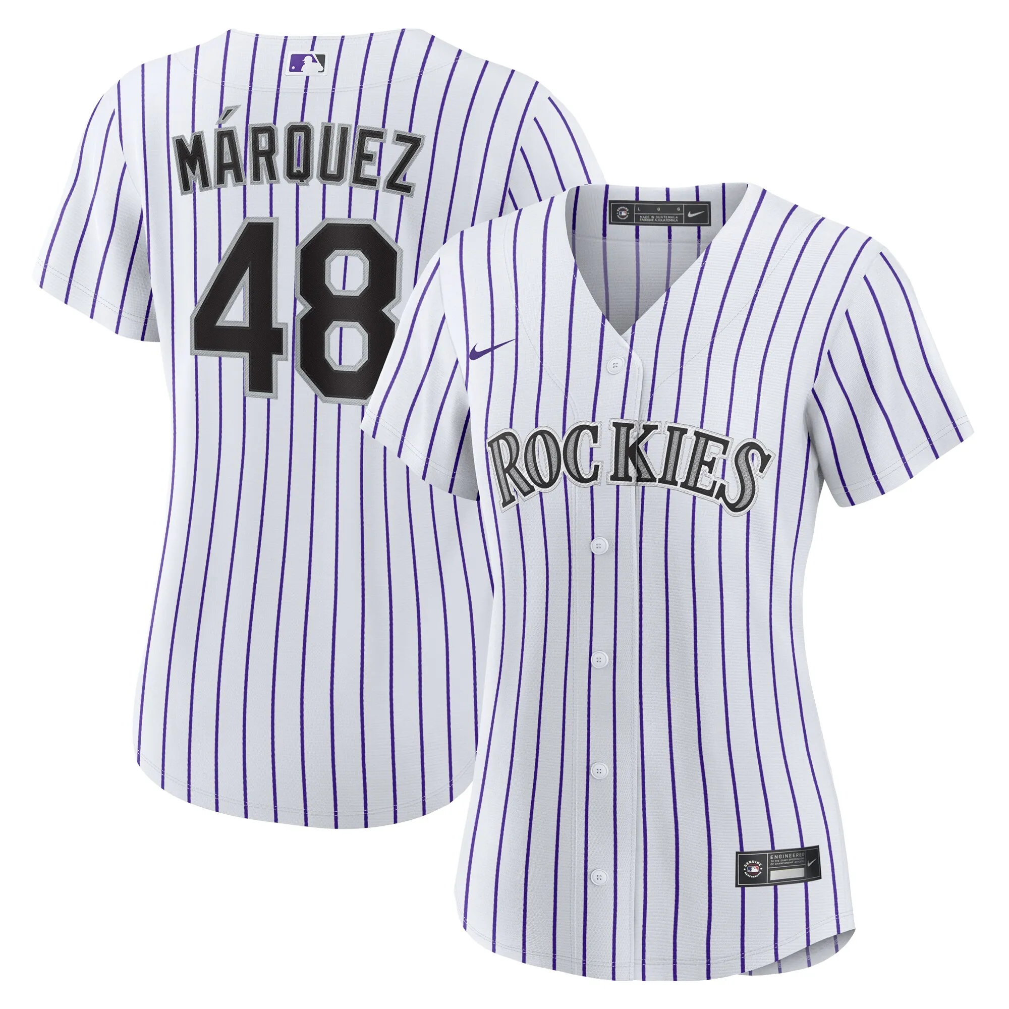 German Marquez Colorado Rockies Nike Women's Home Replica Jersey - White
