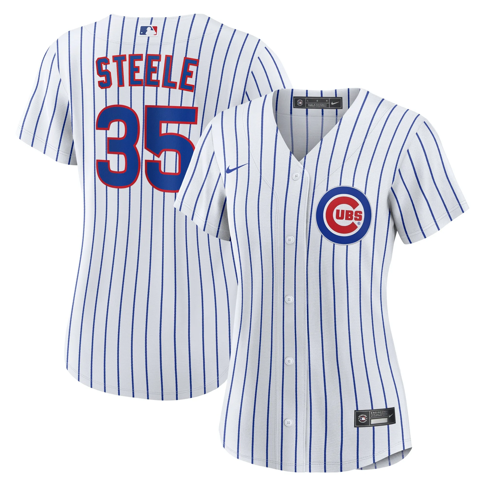 Justin Steele Chicago Cubs Nike Women's Home Replica Jersey - White