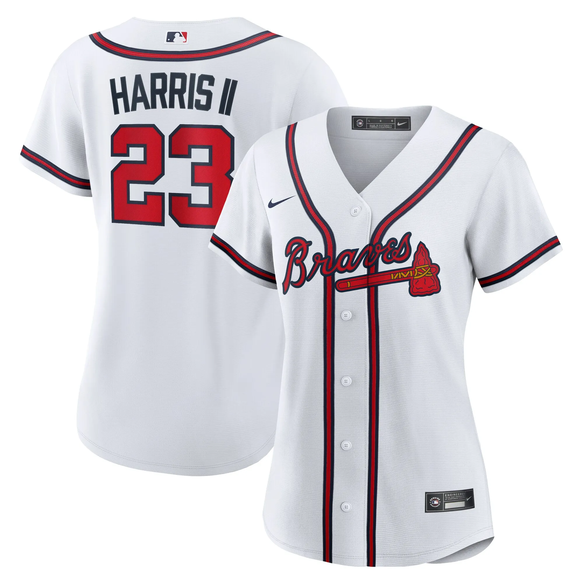 Michael Harris II Atlanta Braves Nike Women's Home Replica Jersey - White