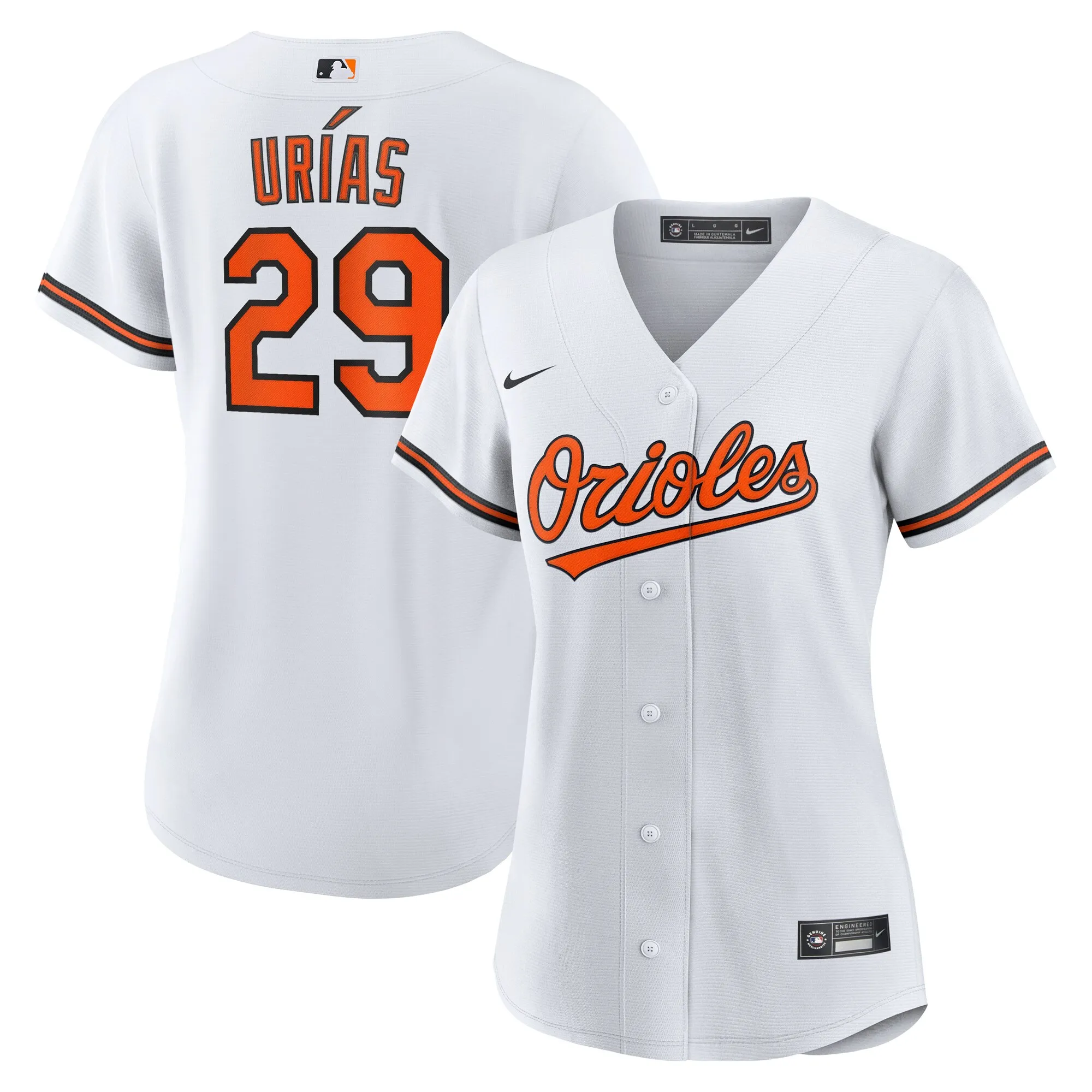 Ramon Urias Baltimore Orioles Nike Women's Home Replica Jersey - White