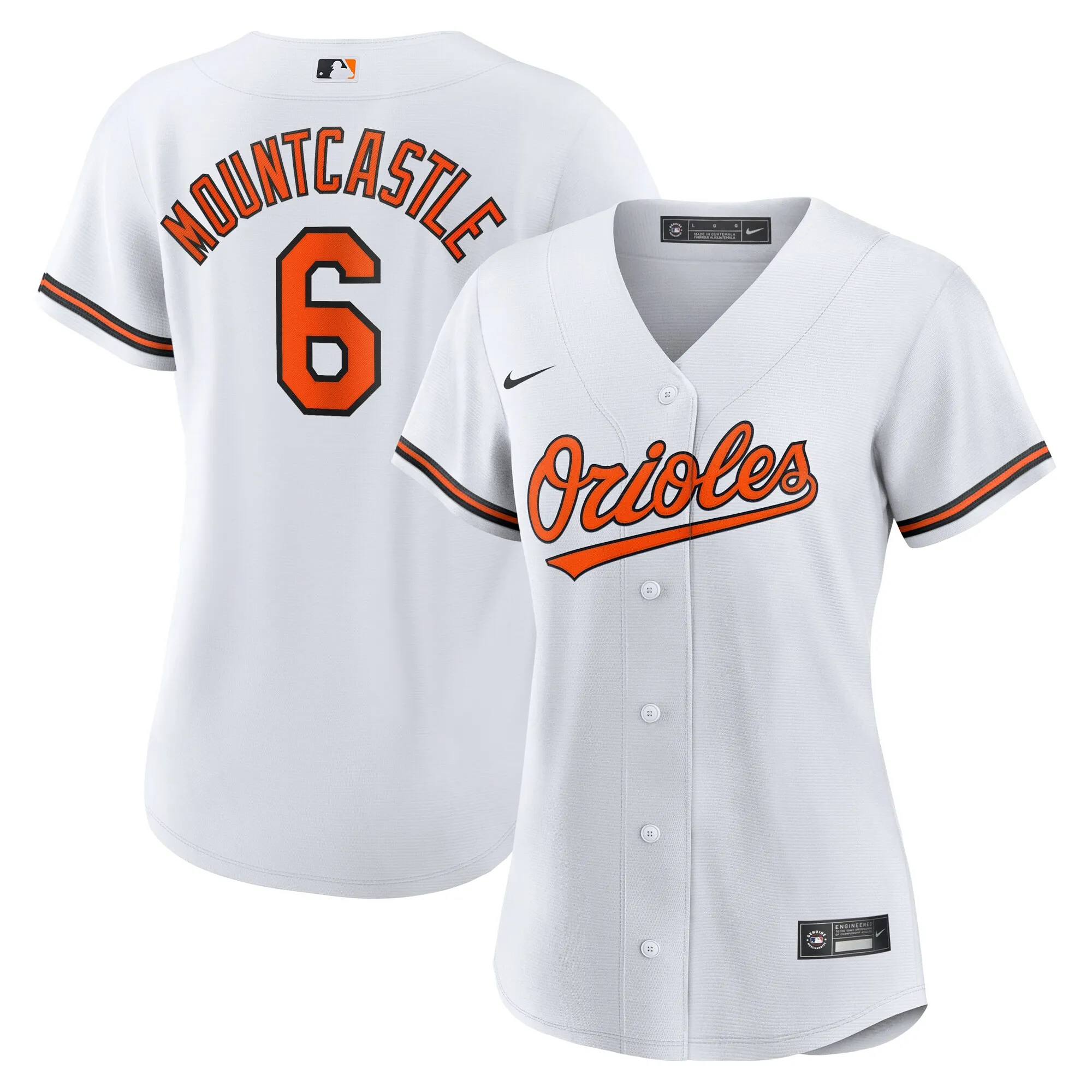 Ryan Mountcastle Baltimore Orioles Nike Women's Home Replica Jersey - White