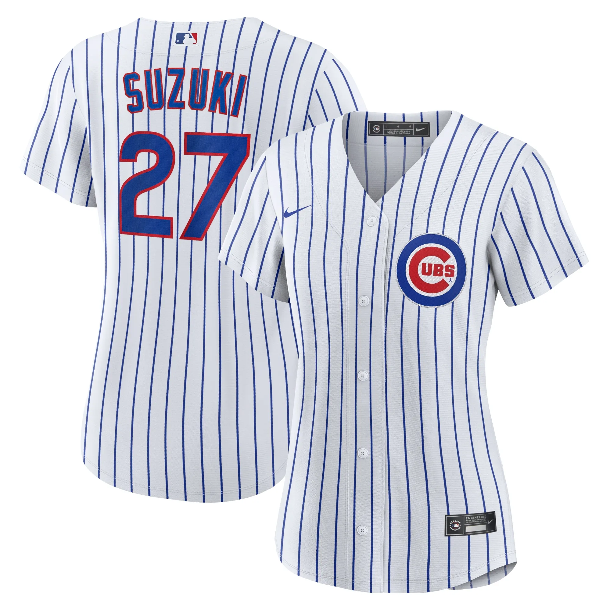 Seiya Suzuki Chicago Cubs Nike Women's Home Replica Jersey - White