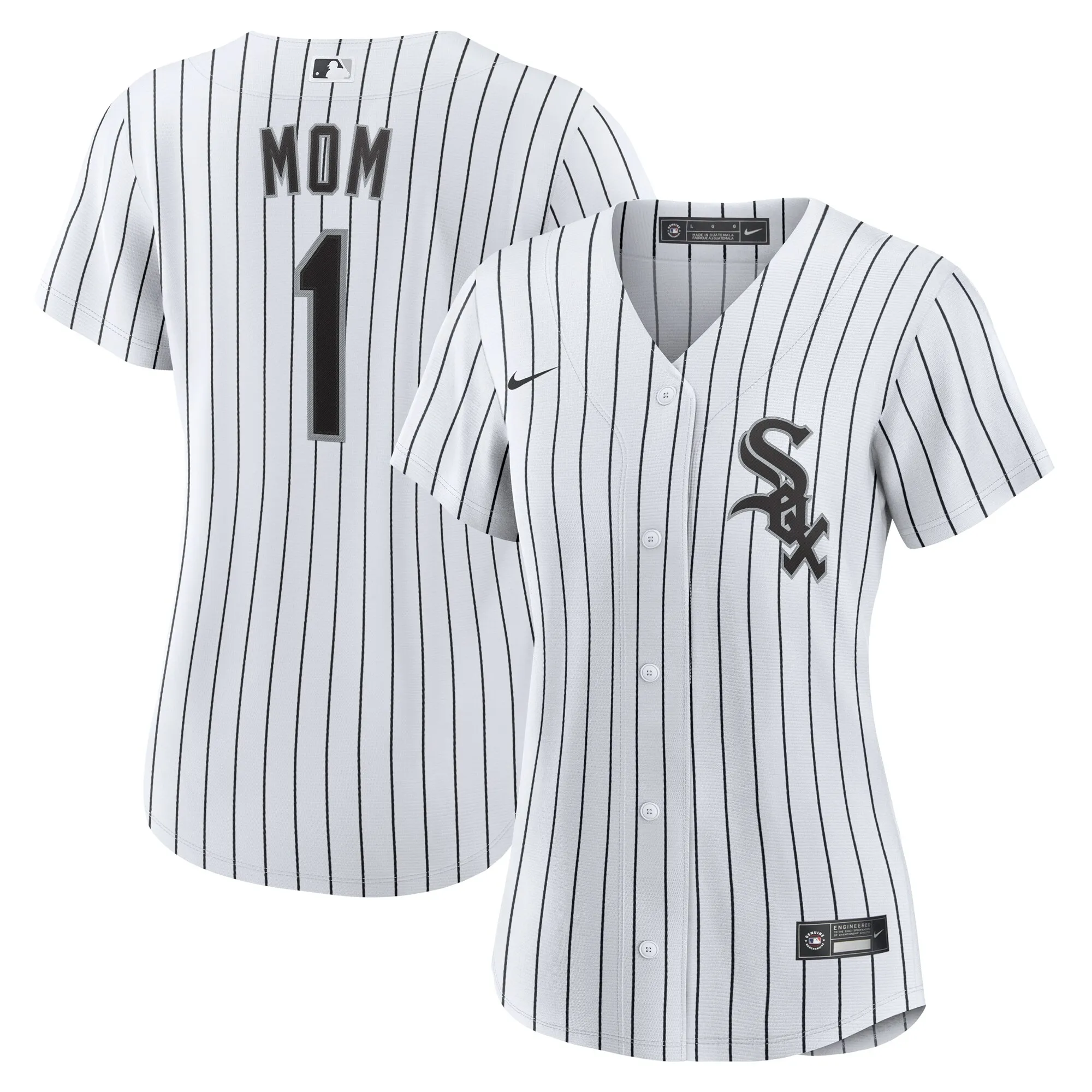 Chicago White Sox Nike Women's #1 Mom Home Replica Jersey - White