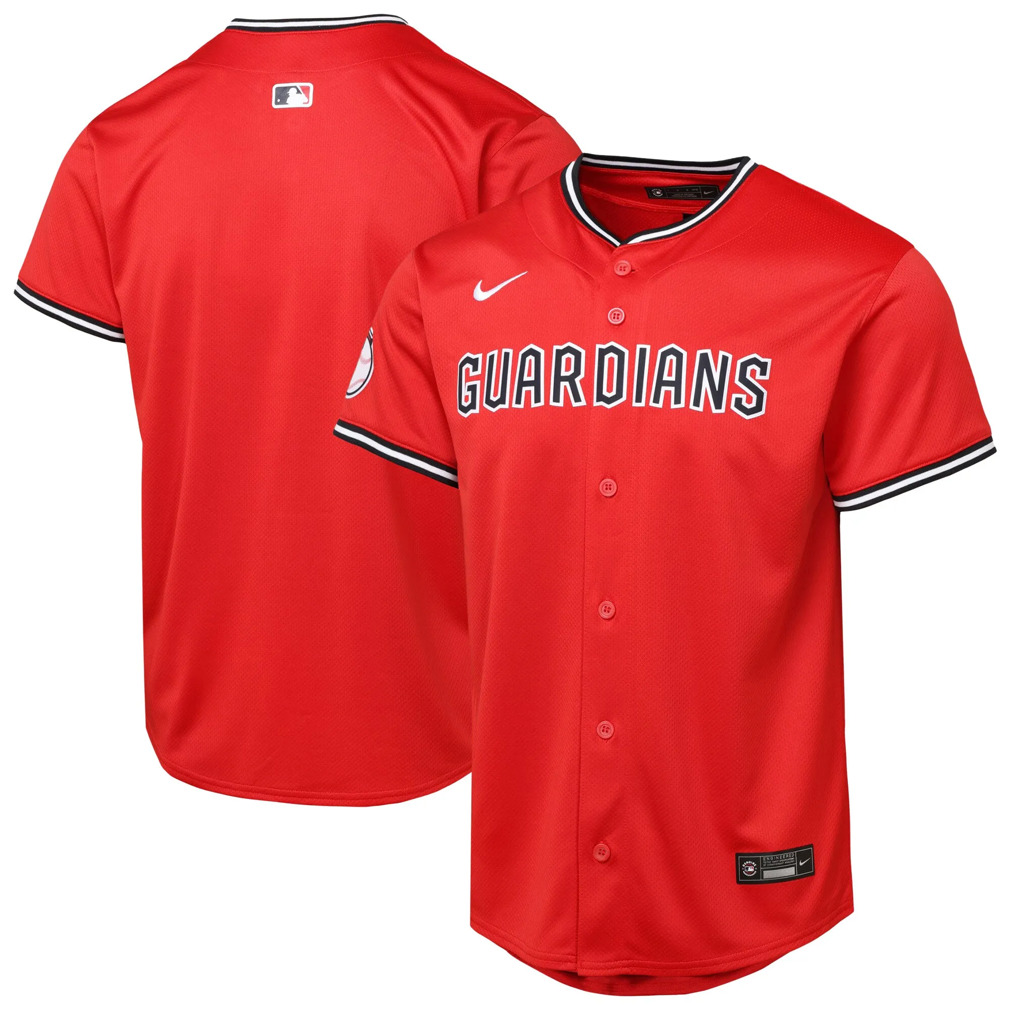 Cleveland Guardians Youth Alternate 2 Limited Jersey - Red