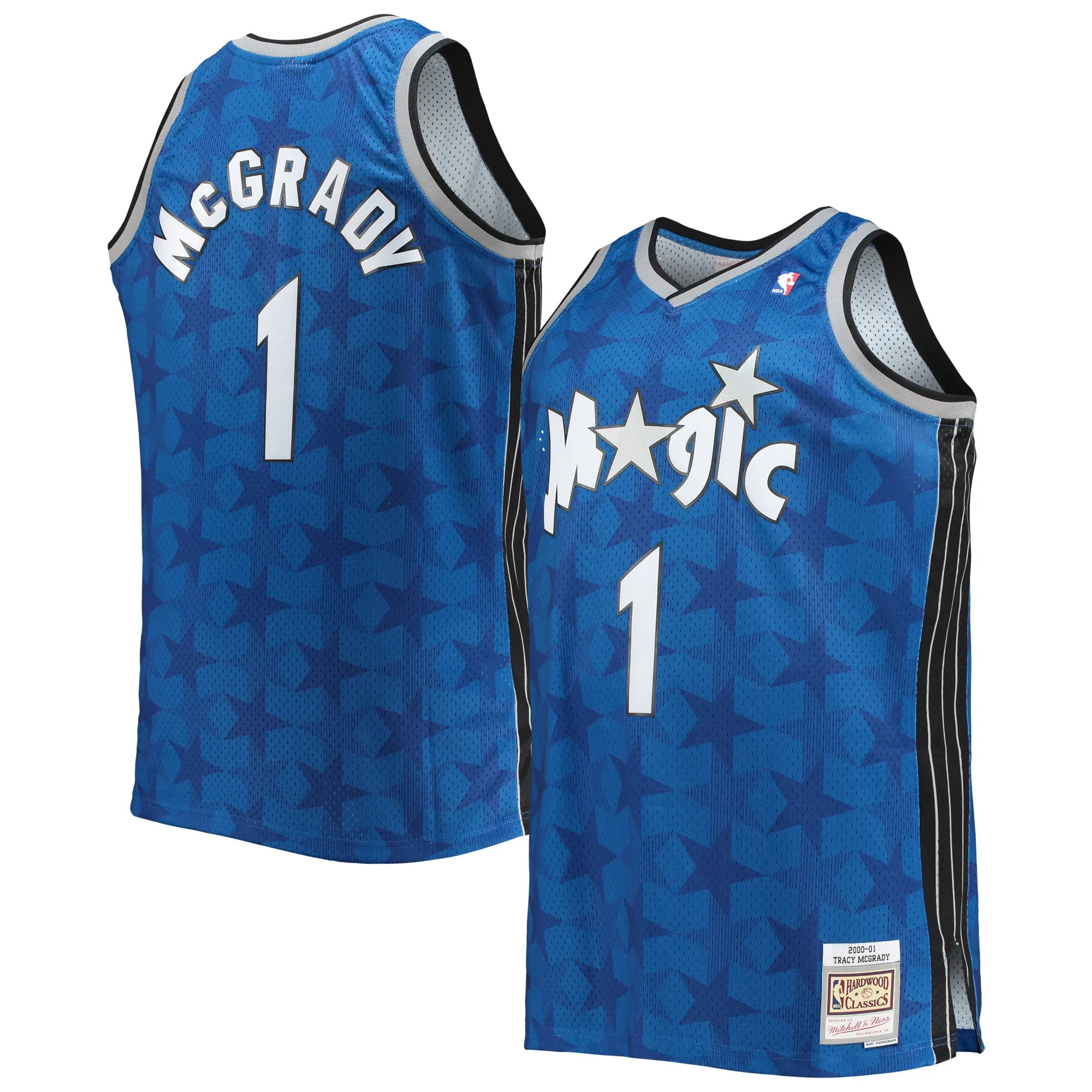 Tracy McGrady Orlando Magic Mitchell & Ness Big & Tall 2000-01 Hardwood Classics Swingman Jersey - Blue