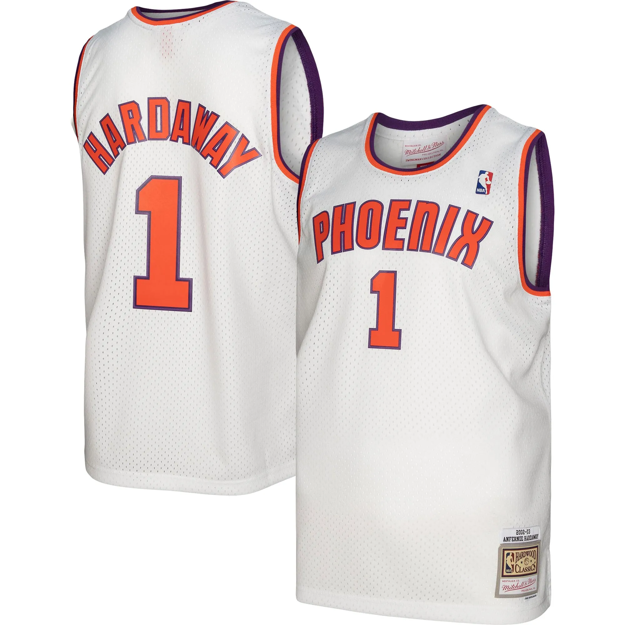 Penny Hardaway Phoenix Suns Mitchell & Ness 2002-03 Hardwood Classics Swingman Jersey - White