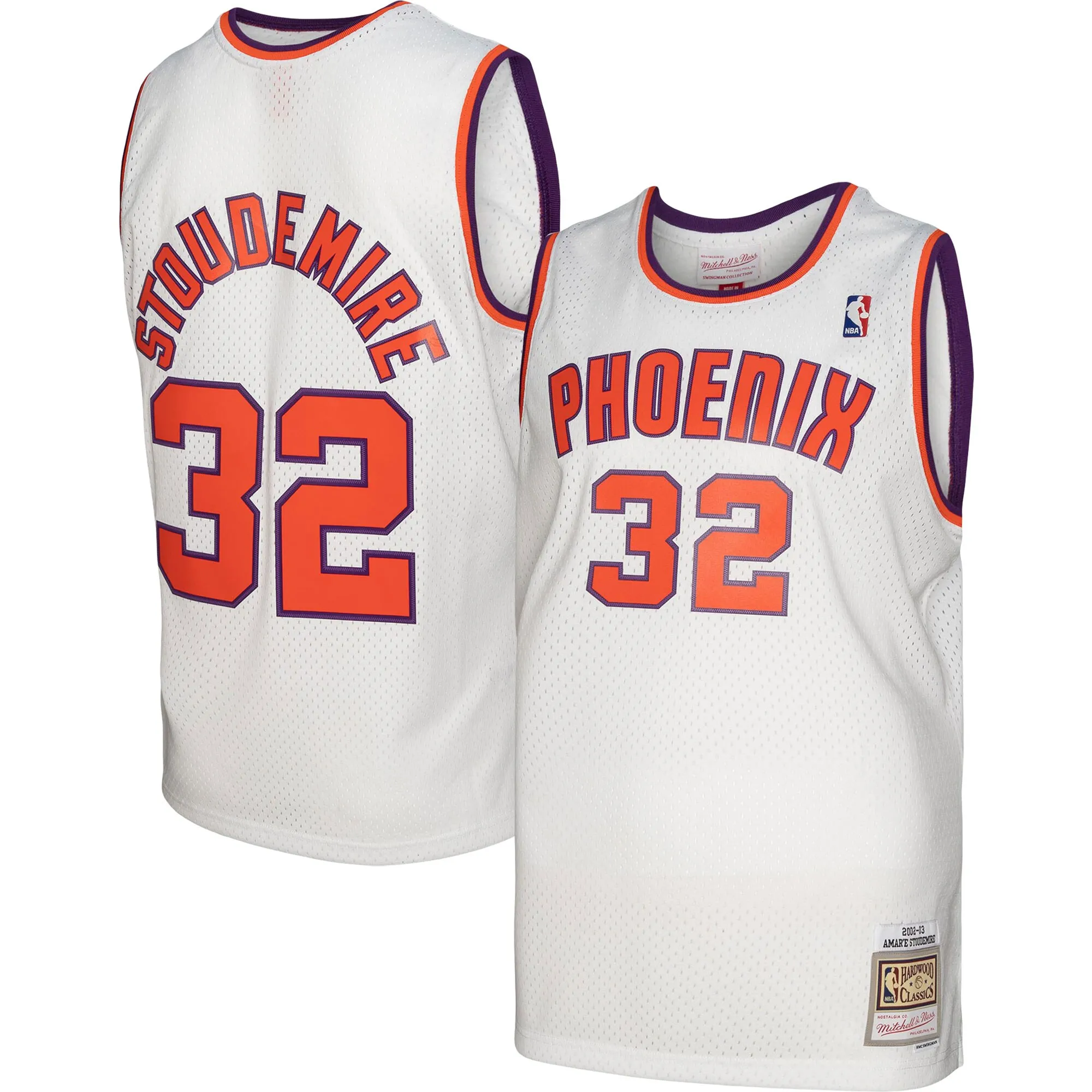Amar'e Stoudemire Phoenix Suns Mitchell & Ness 2002-03 Hardwood Classics Swingman Jersey - White