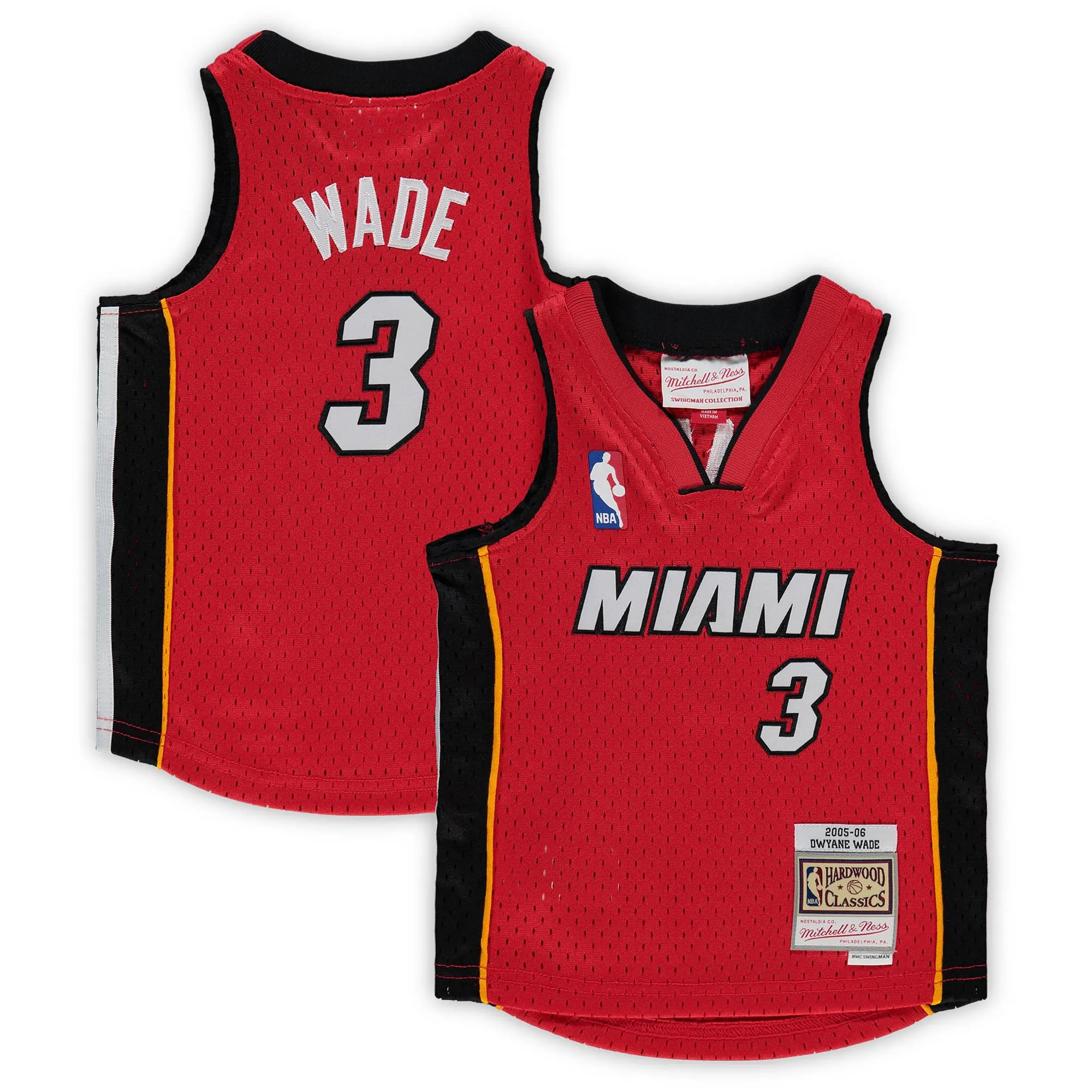 Dwyane Wade Miami Heat Mitchell & Ness Infant 2005-06 Hardwood Classics Player Jersey - Red