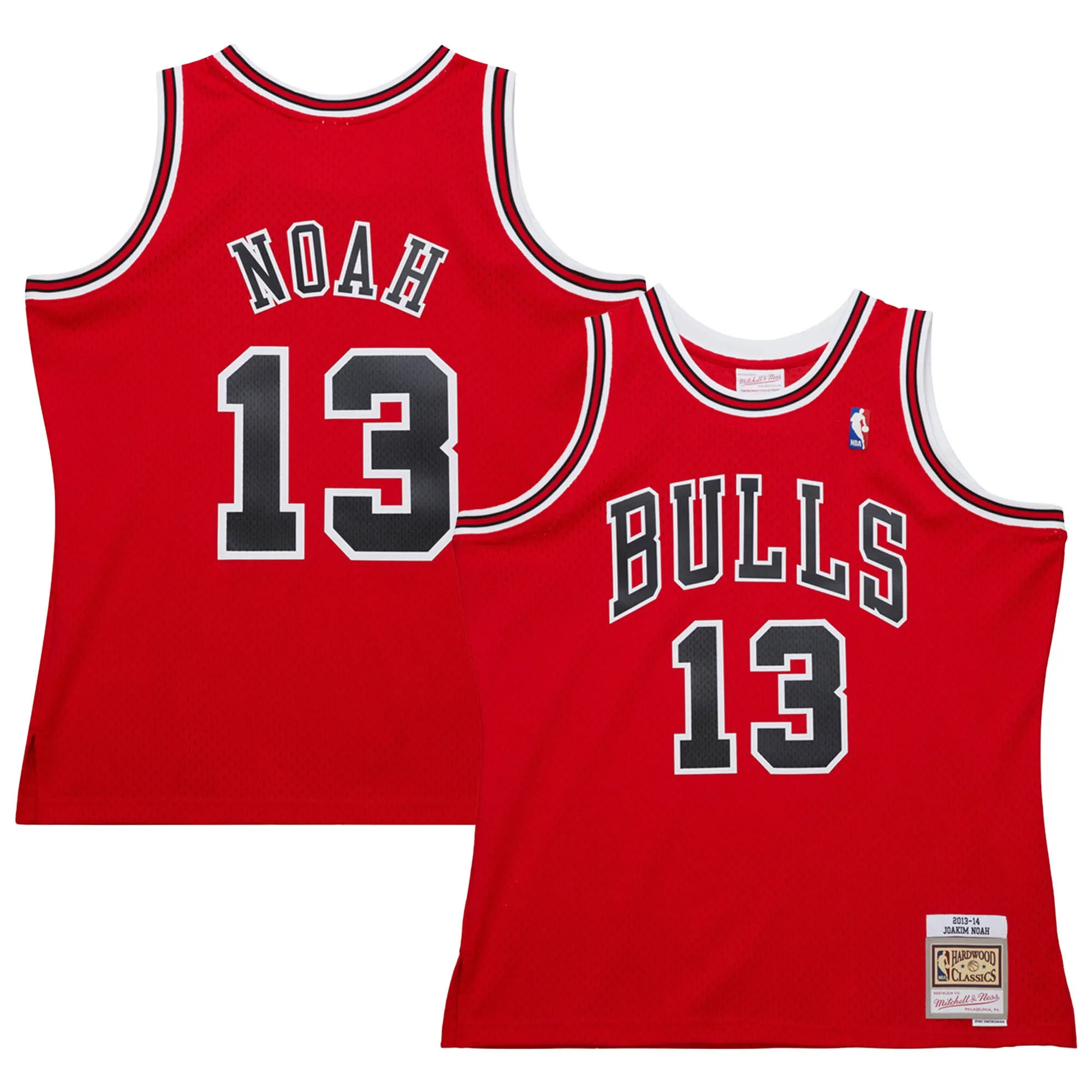 Joakim Noah Chicago Bulls Mitchell & Ness 2013-14 Hardwood Classics Swingman Jersey - Red