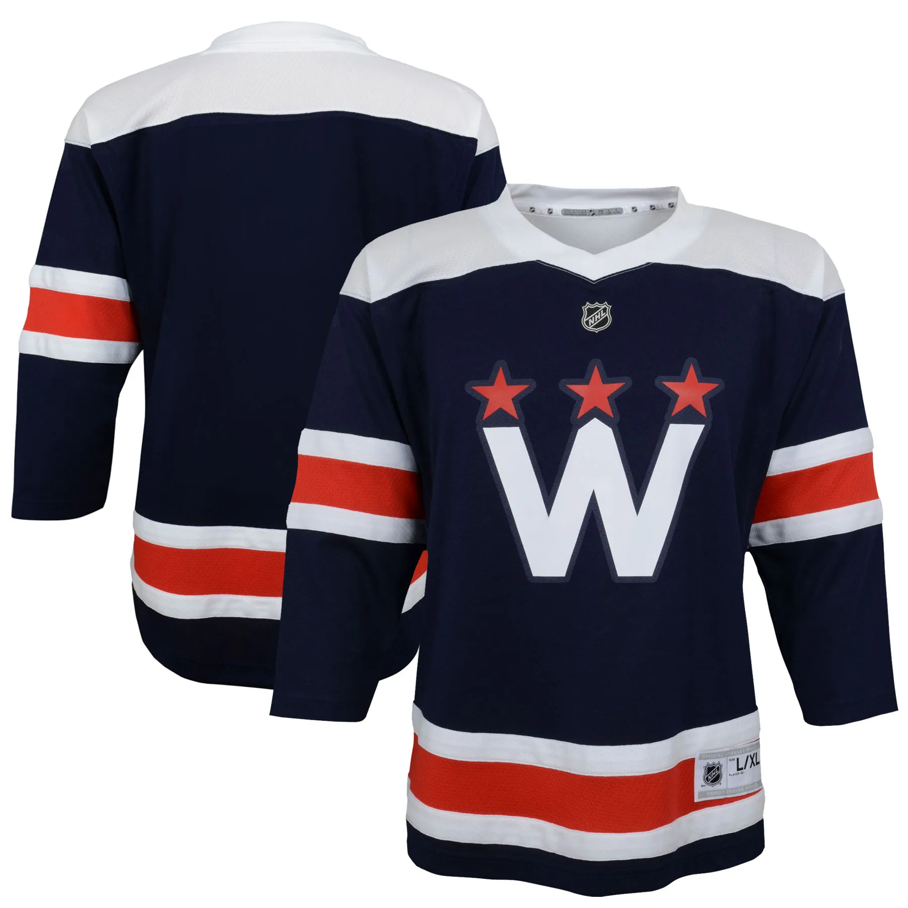 Washington Capitals Infant 2020-21 Alternate Replica Jersey - Navy