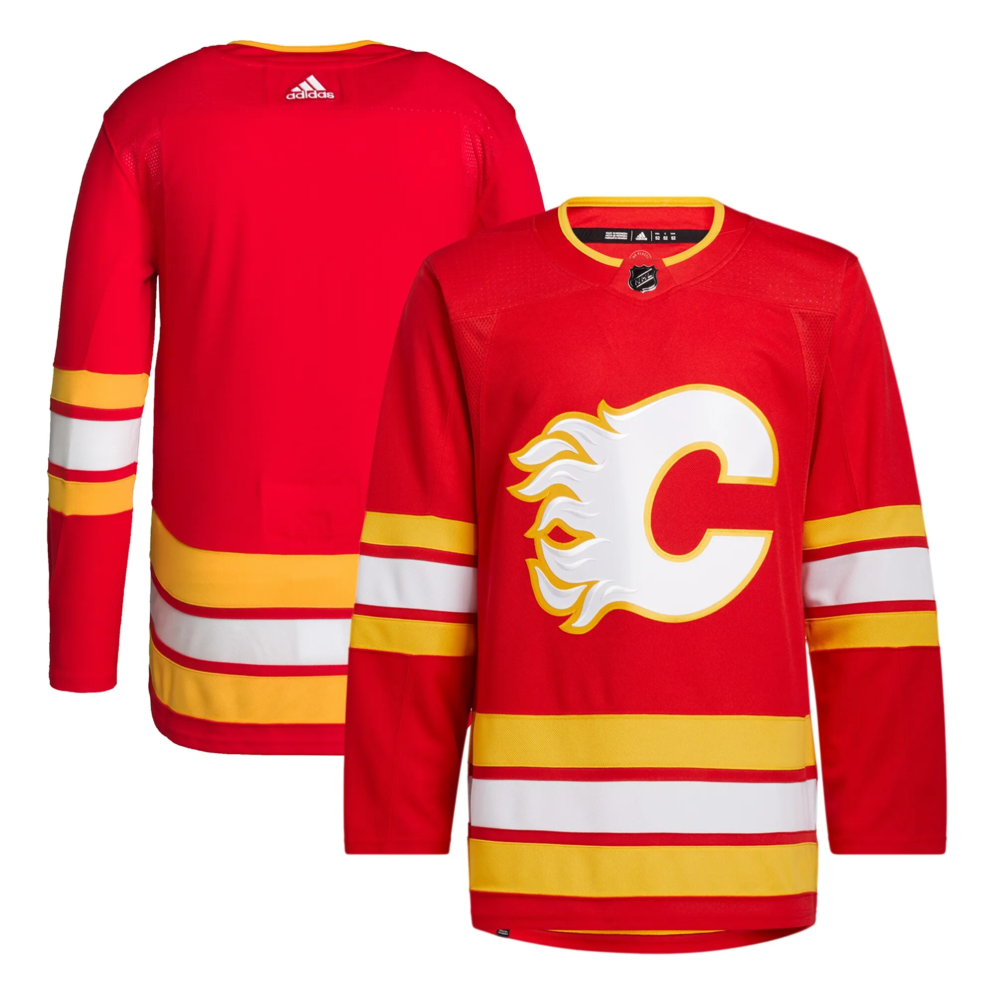 Calgary Flames adidas Men's 2020-21 Home Primegreen Authentic Jersey - Red